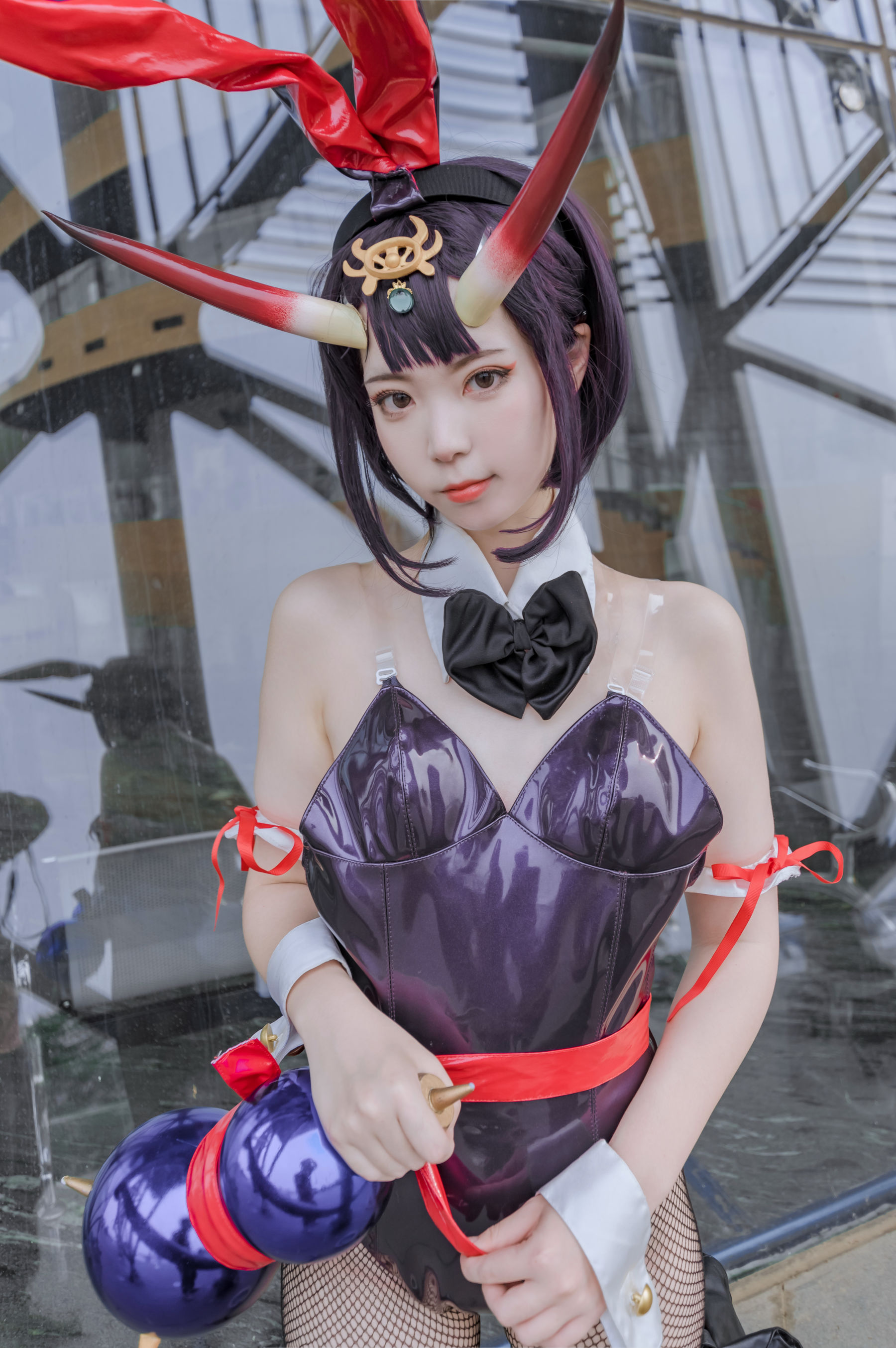 可爱妹子Fushii_海堂 – 酒吞兔女郎 Cosplay-第2张