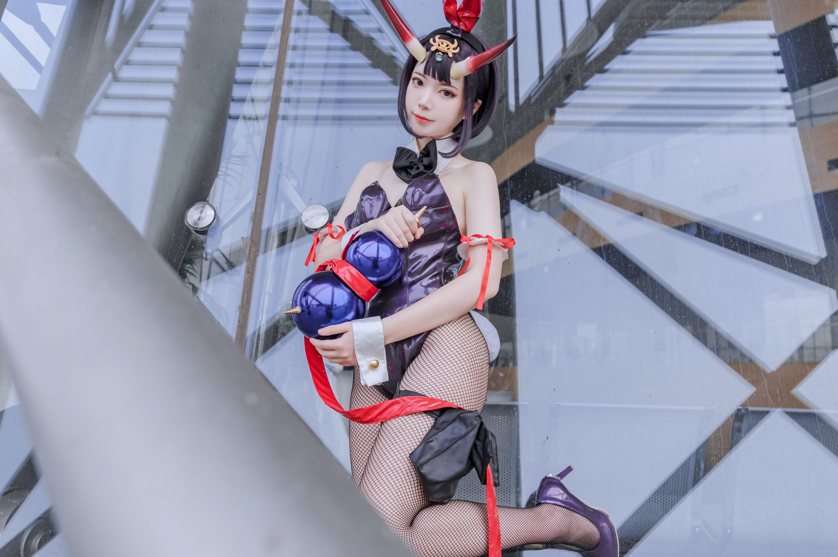 可爱妹子Fushii_海堂 – 酒吞兔女郎 Cosplay-第6张