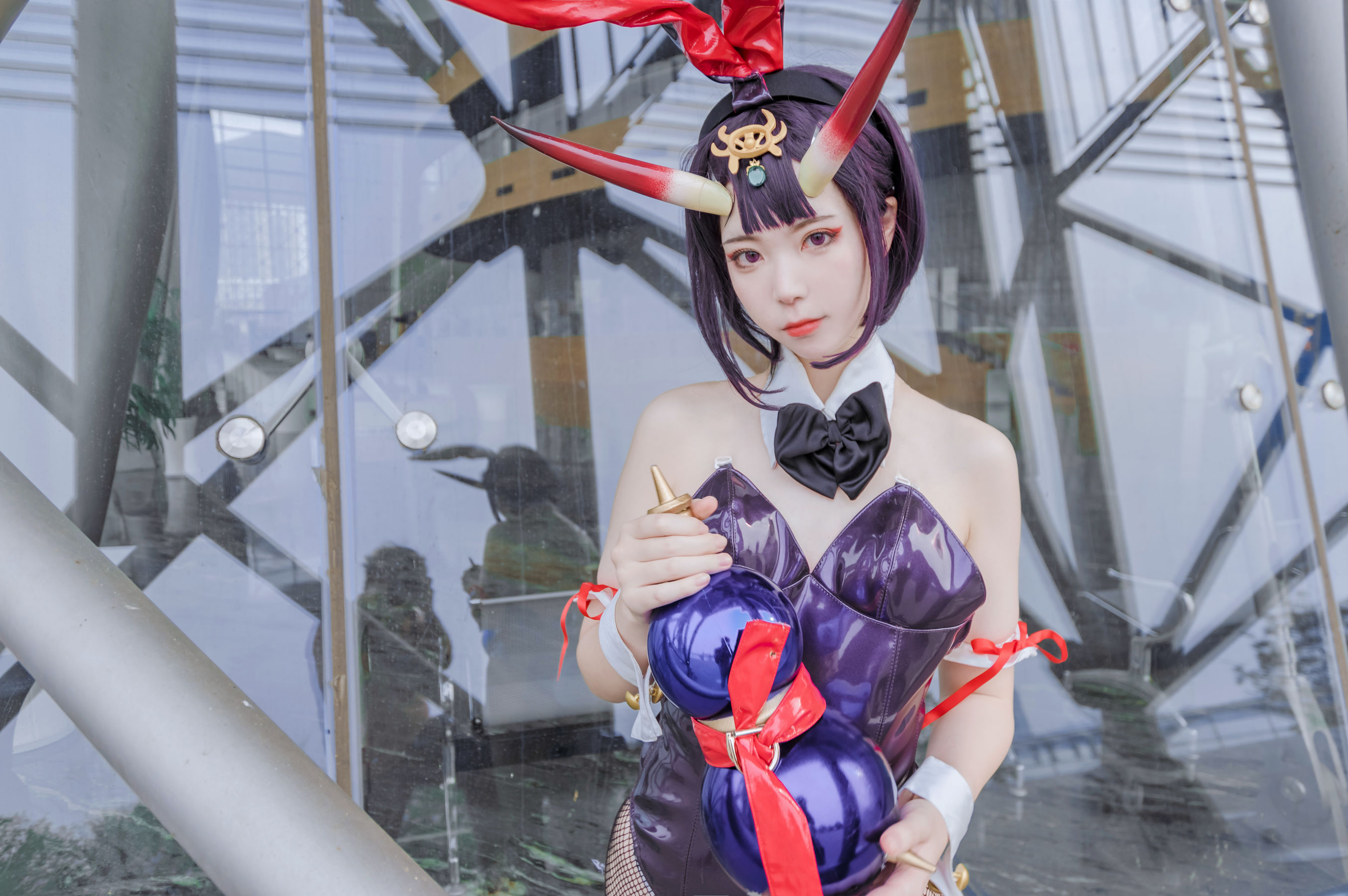 可爱妹子Fushii_海堂 – 酒吞兔女郎 Cosplay-第8张