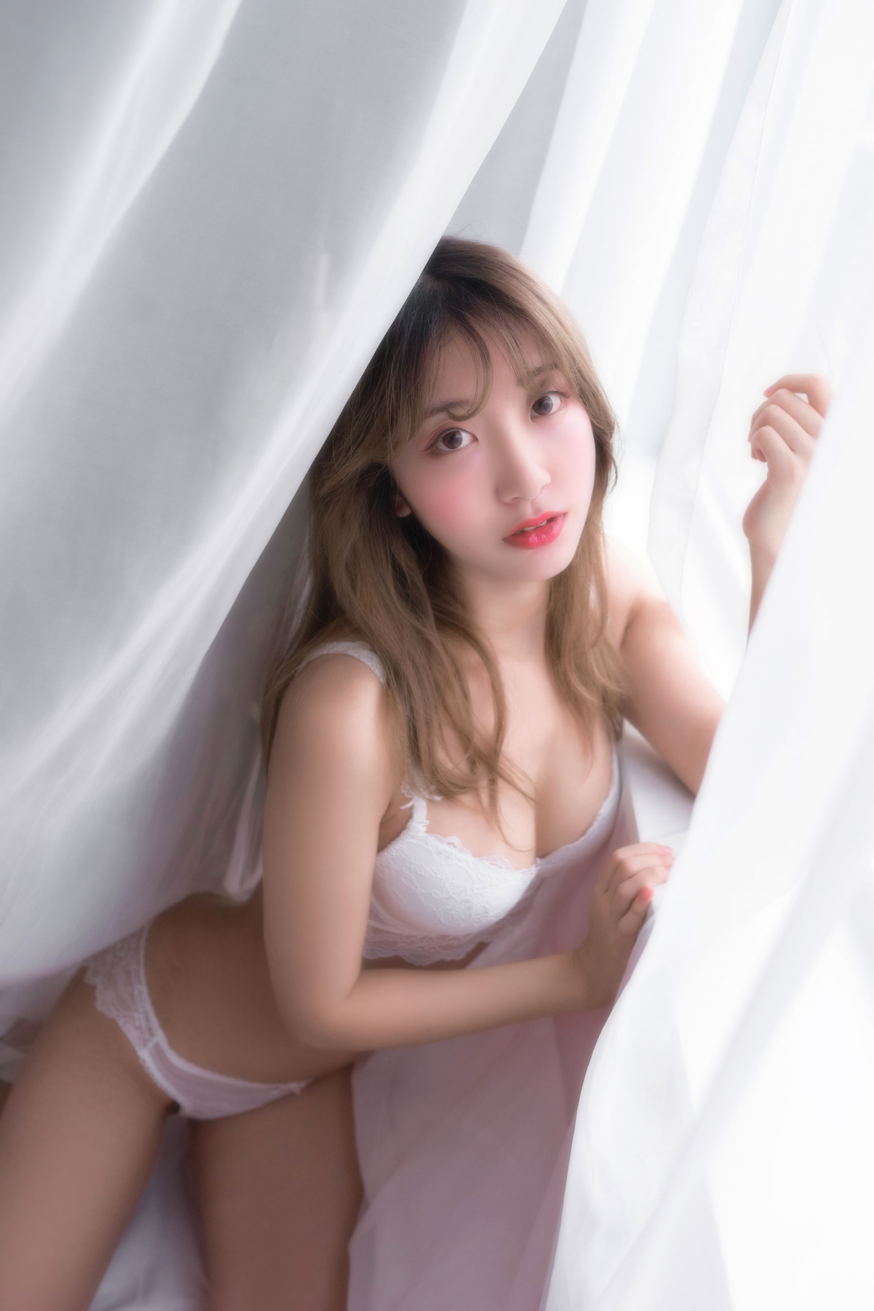人气Coser黑川 年上彼女 白色内衣 Cosplay-第7张