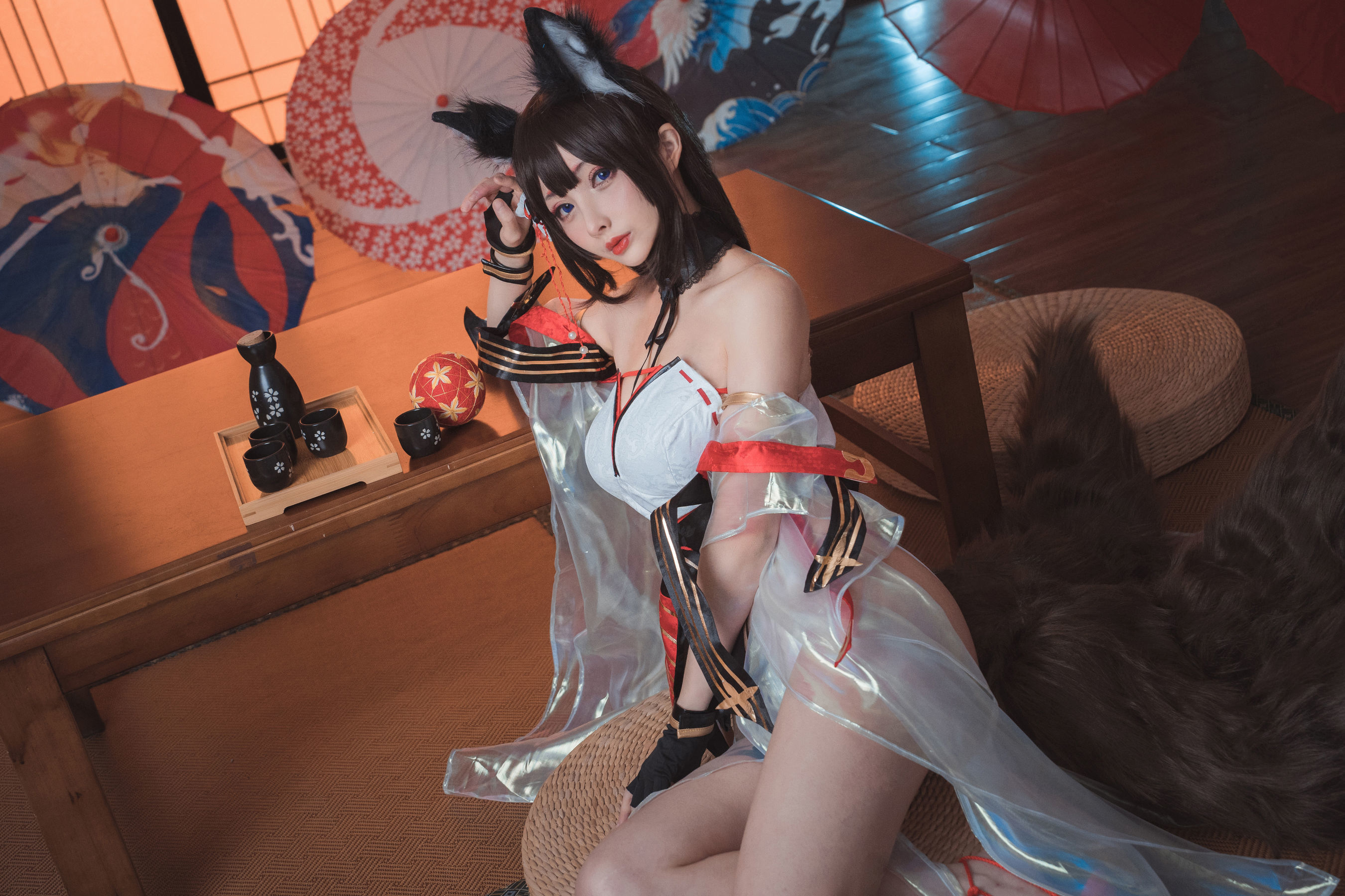 COS福利rioko凉凉子 – 天城泳装 Cosplay-第3张