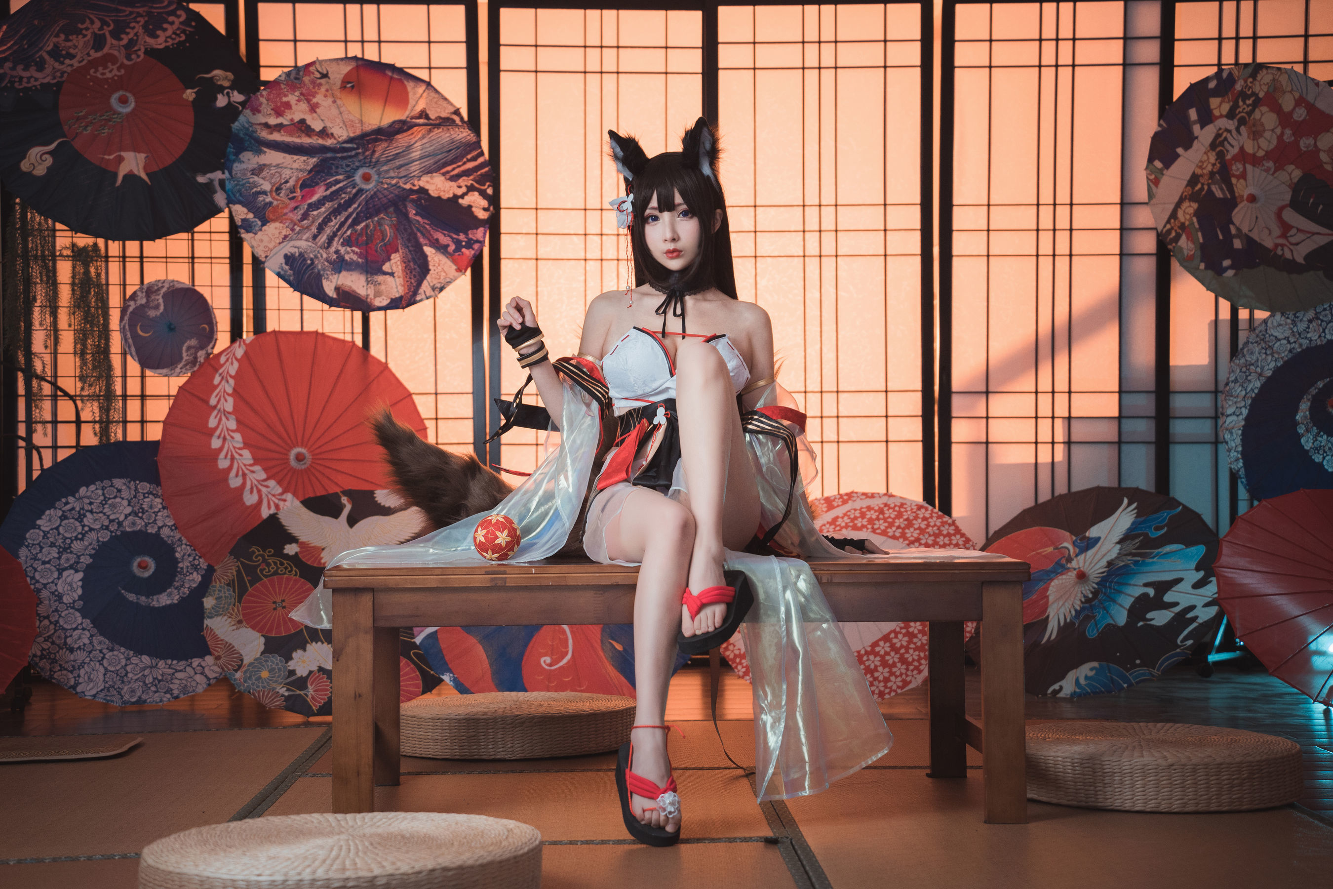 COS福利rioko凉凉子 – 天城泳装 Cosplay-第5张