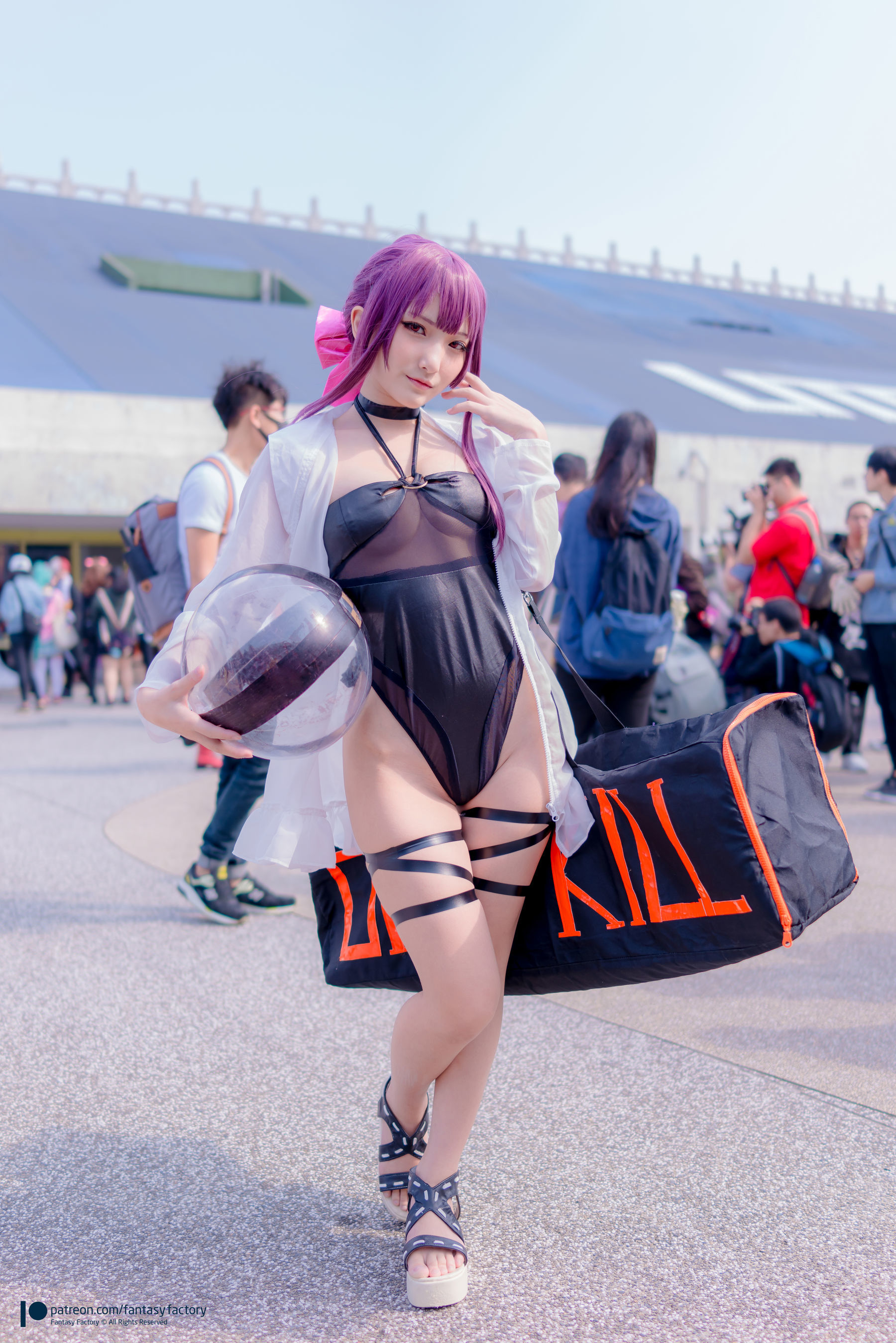 [Fantasy Factory] 小丁Cosplay – 海滩风情 Cosplay-第6张