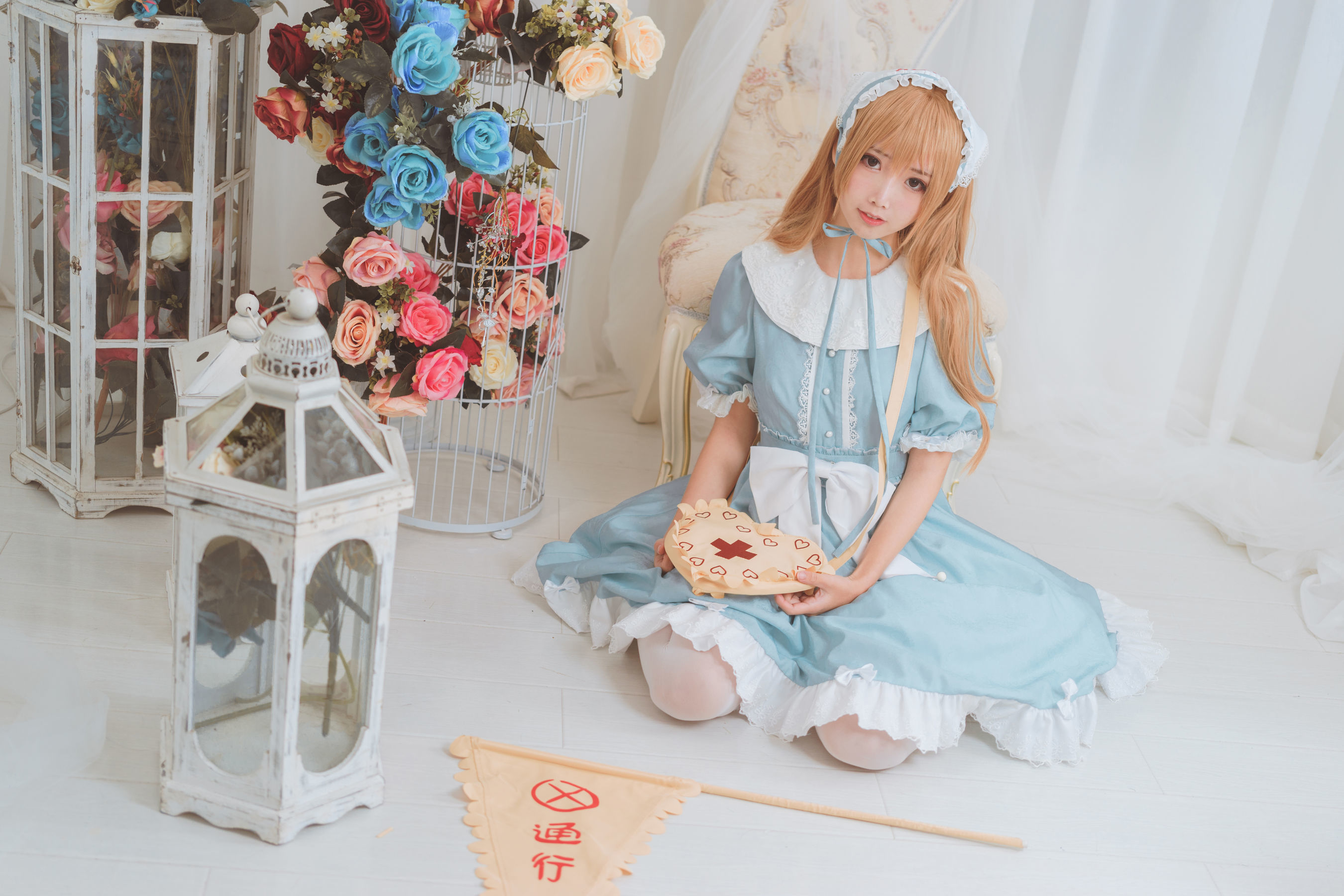 [萝莉COS] 面饼仙儿 – 血小板lolita Cosplay-第5张
