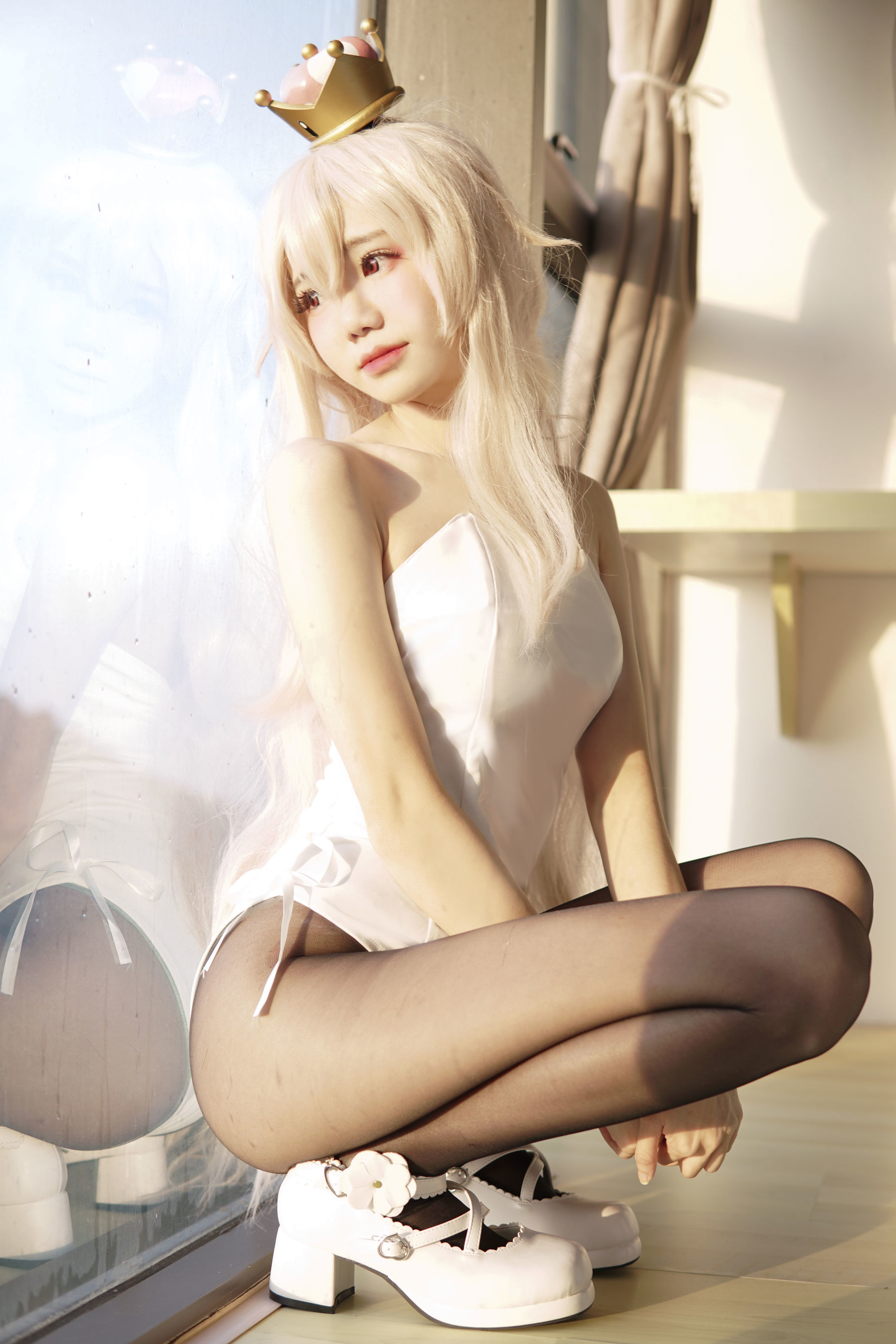 Sally Dorasnow – Super Crown Boo Cosplay-第2张