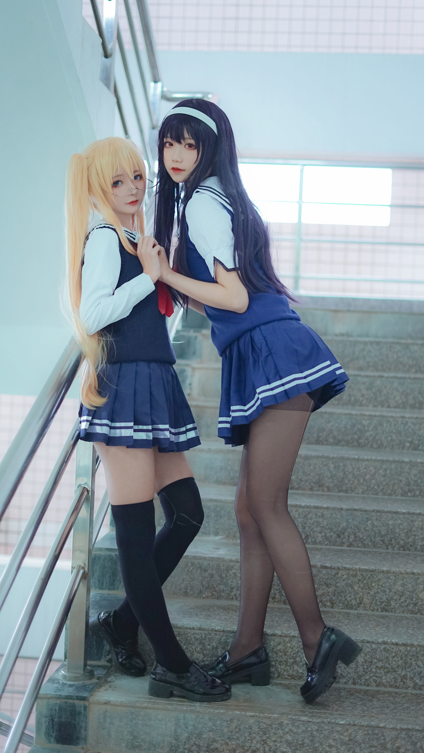 [萝莉COS] 清纯少女五更百鬼 – 学姐校服 Cosplay-第8张