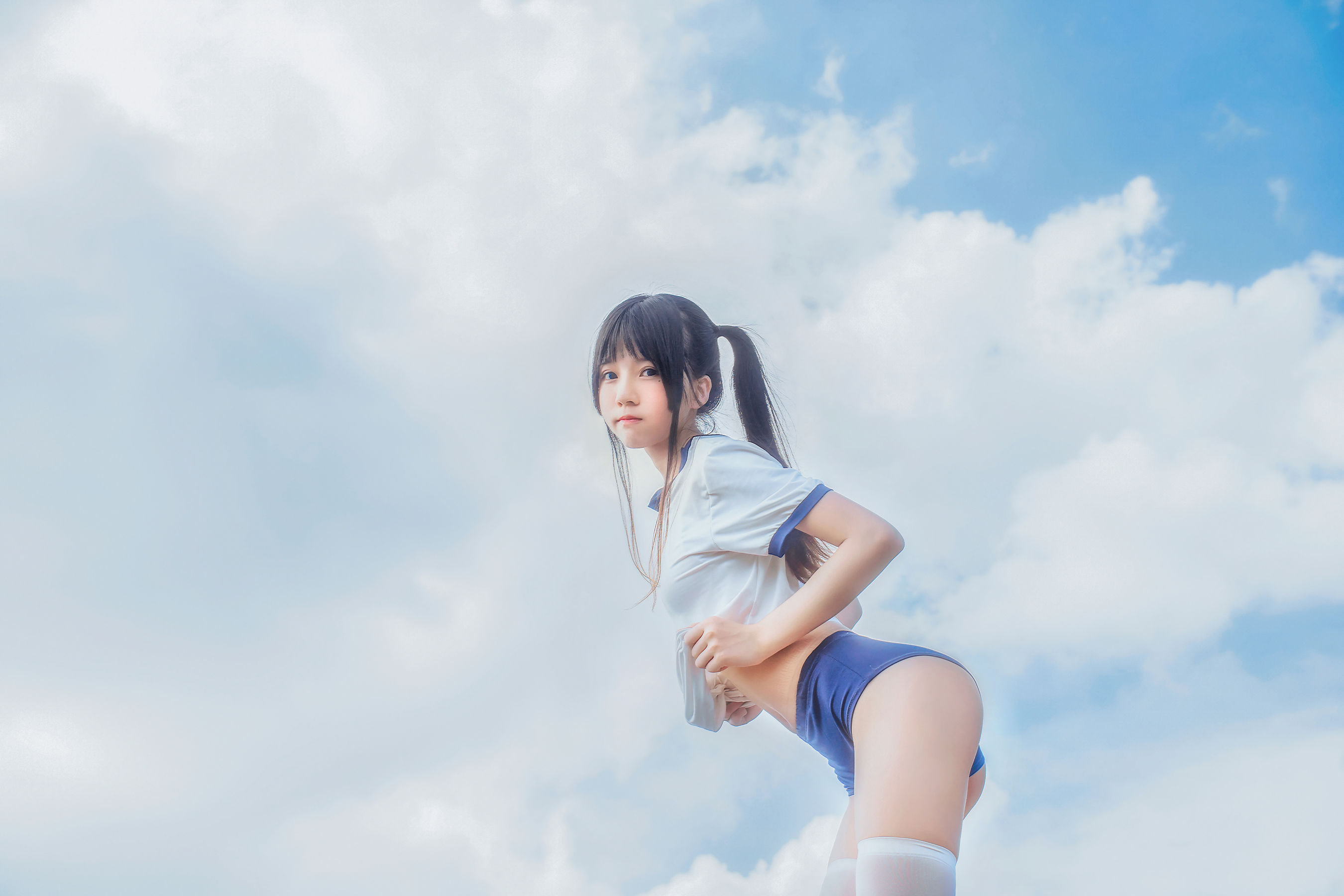 [萝莉COS] 桜桃喵《体操服》 Cosplay-第1张