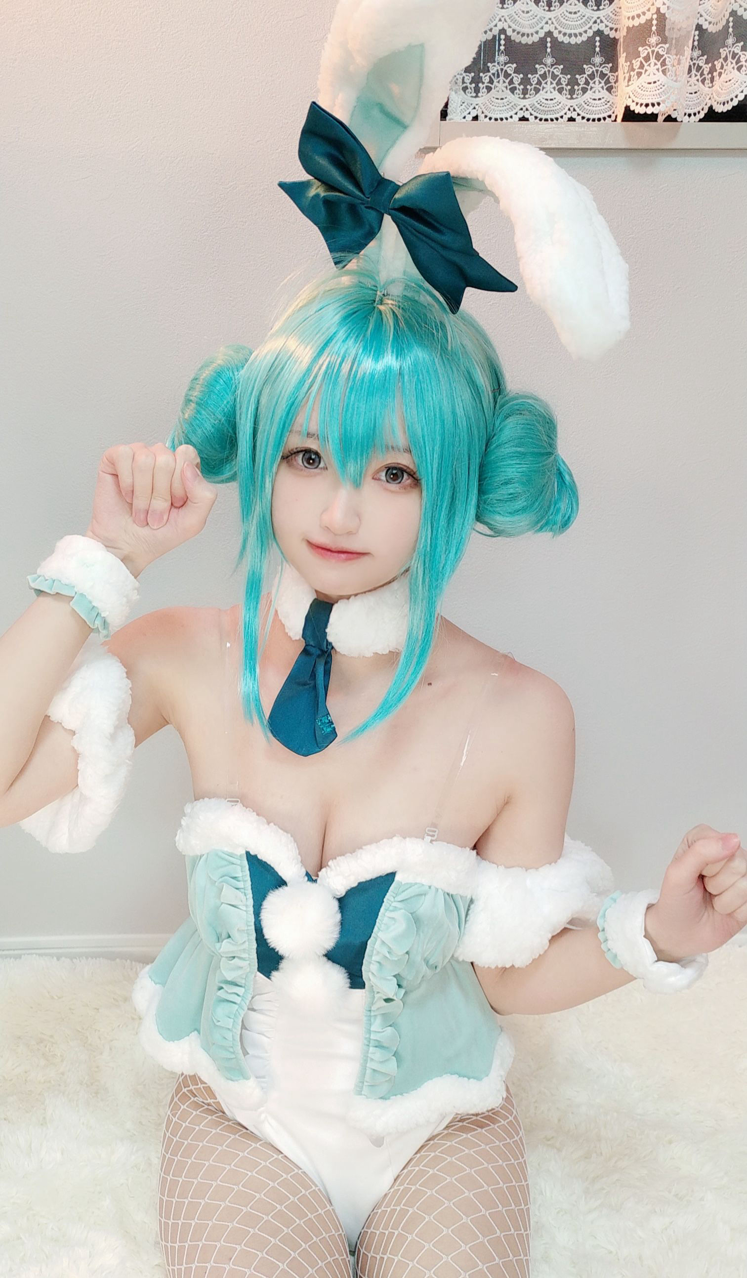 千阳(ちよ) – 初音兔女郎 Cosplay-第5张