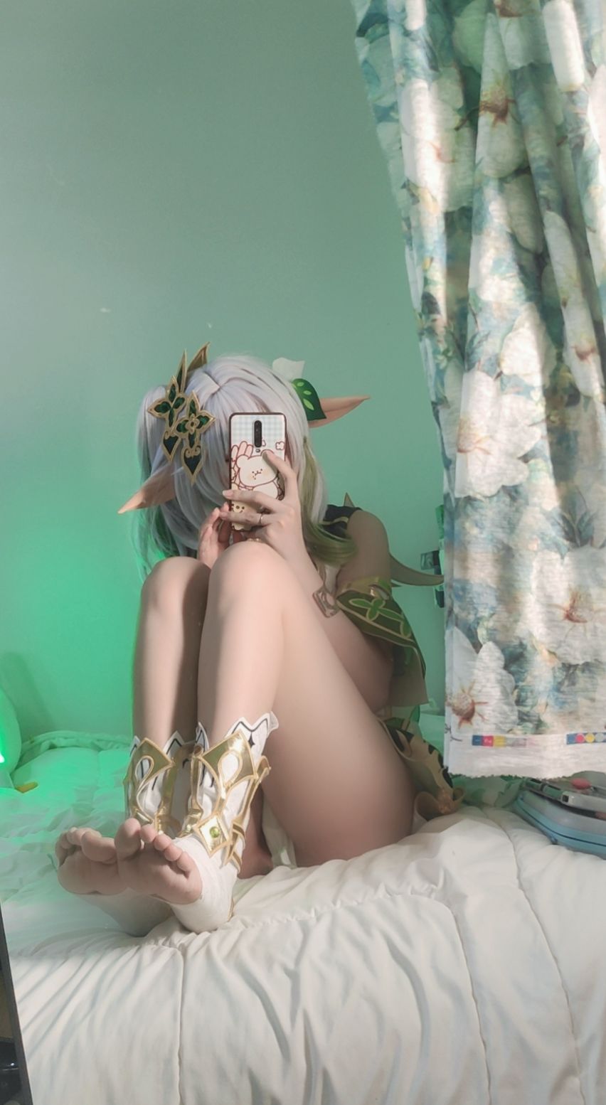 洛桑w伊梓 – 小草神 Cosplay-第4张