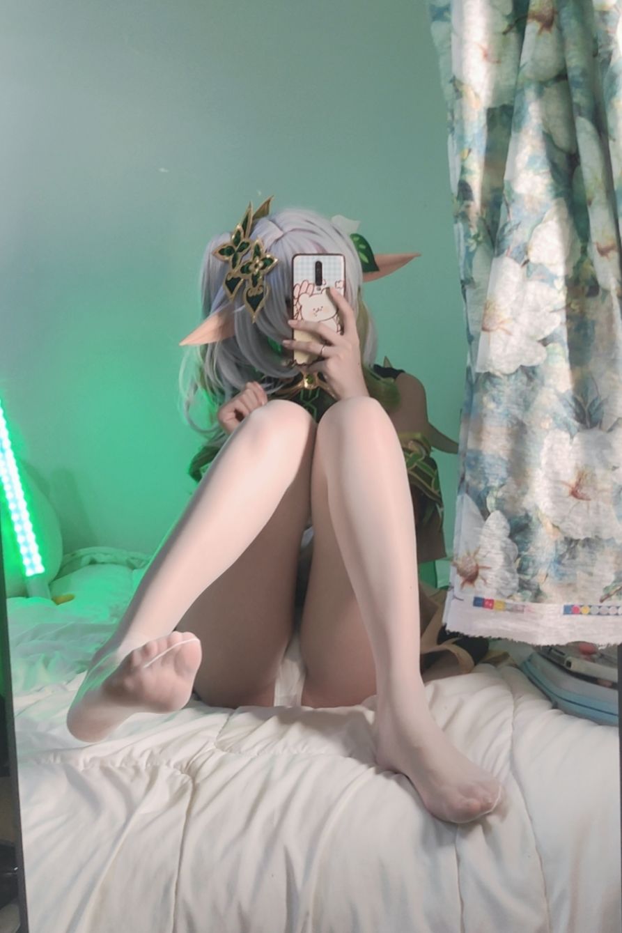 洛桑w伊梓 – 小草神 Cosplay-第15张