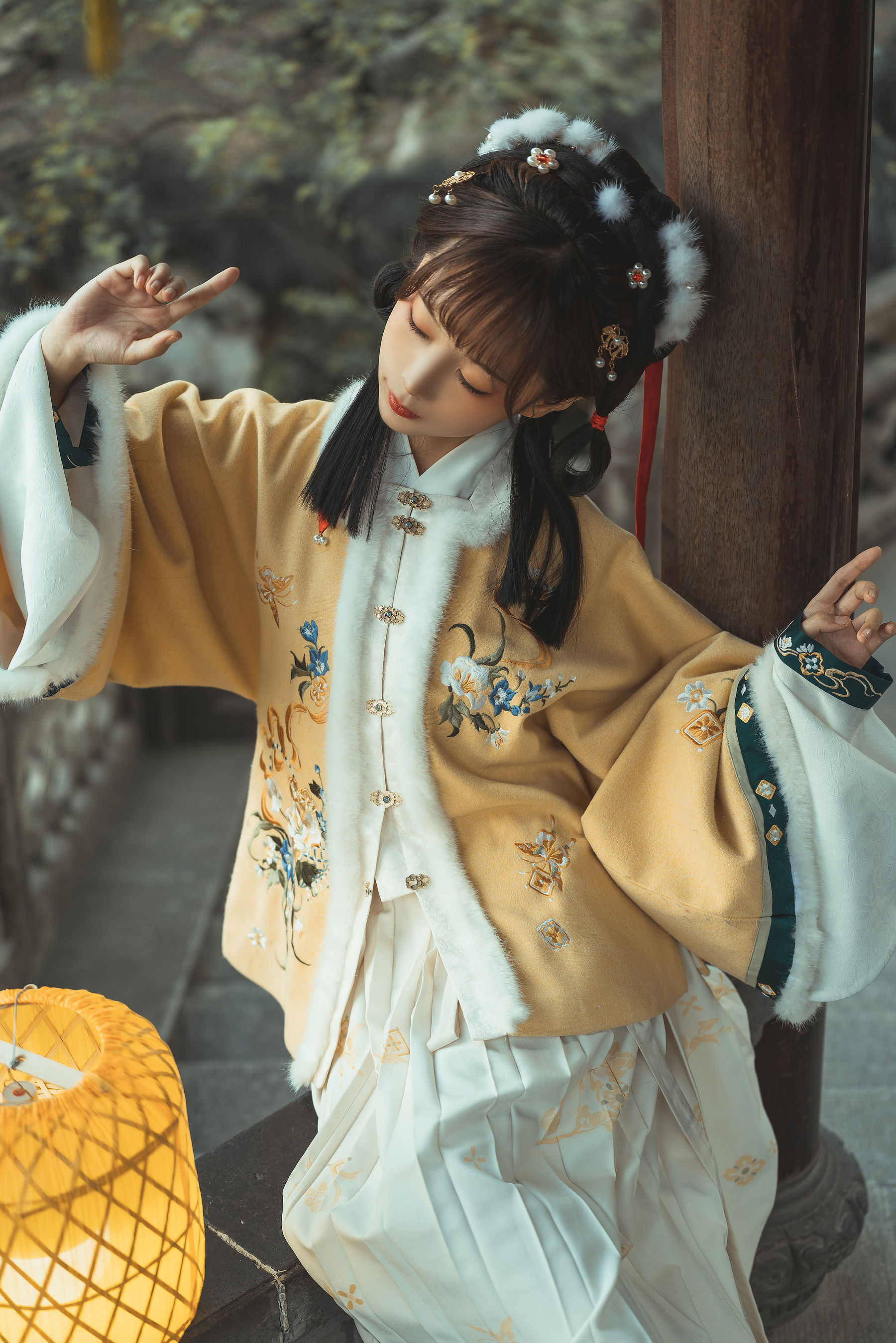 动漫博主蠢沫沫 – 汉服私影 Cosplay-第1张
