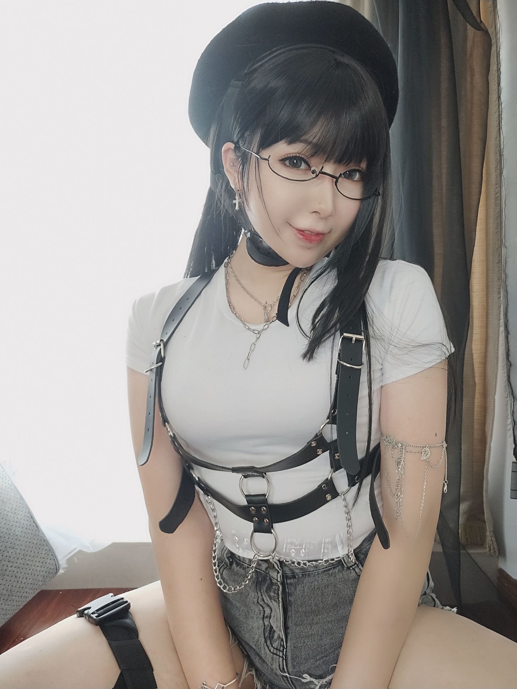 小容仔咕咕咕 – 白T Cosplay-第6张