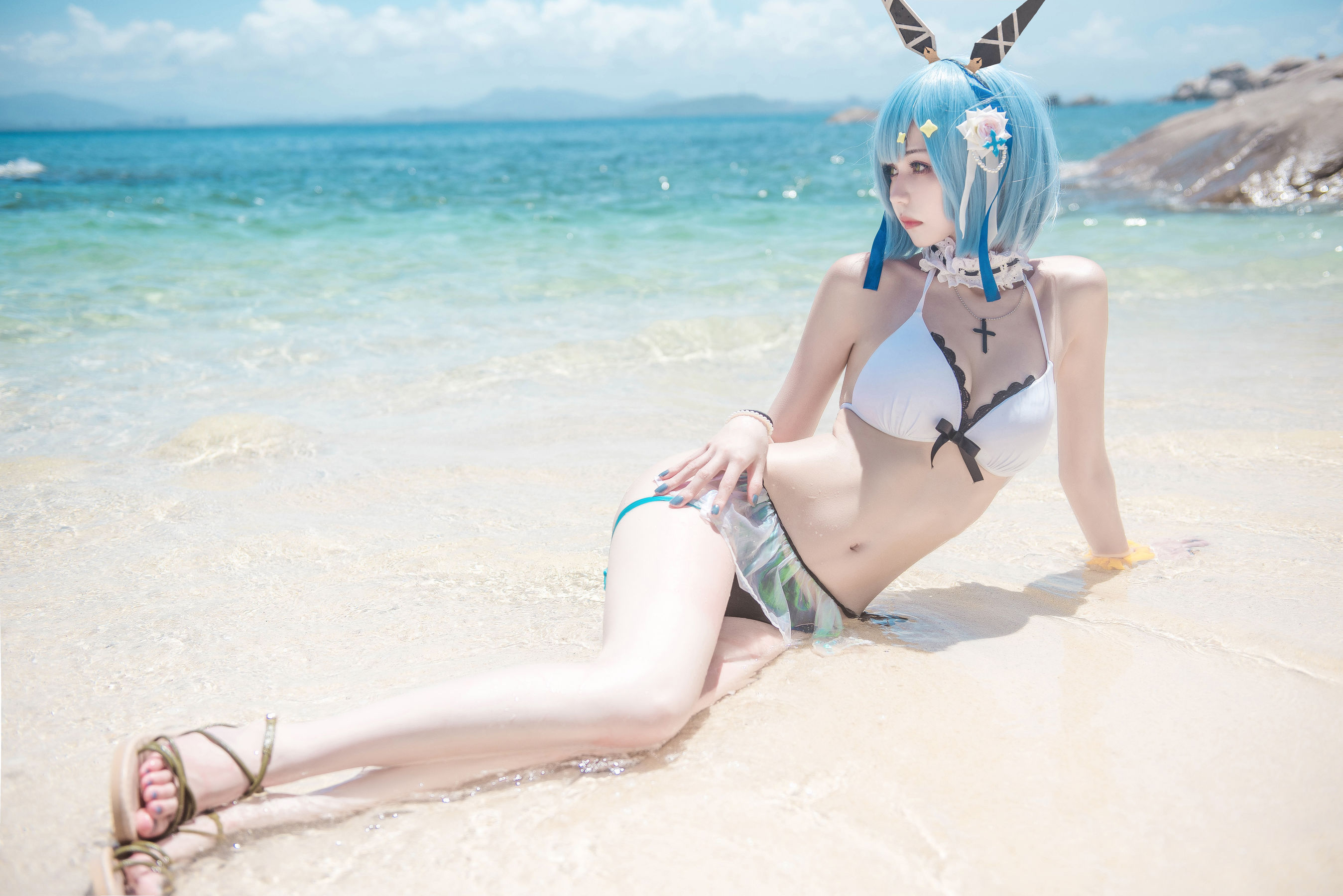 [Cosplay写真] 小妖精你的负卿 – 加斯科涅 Cosplay-第5张