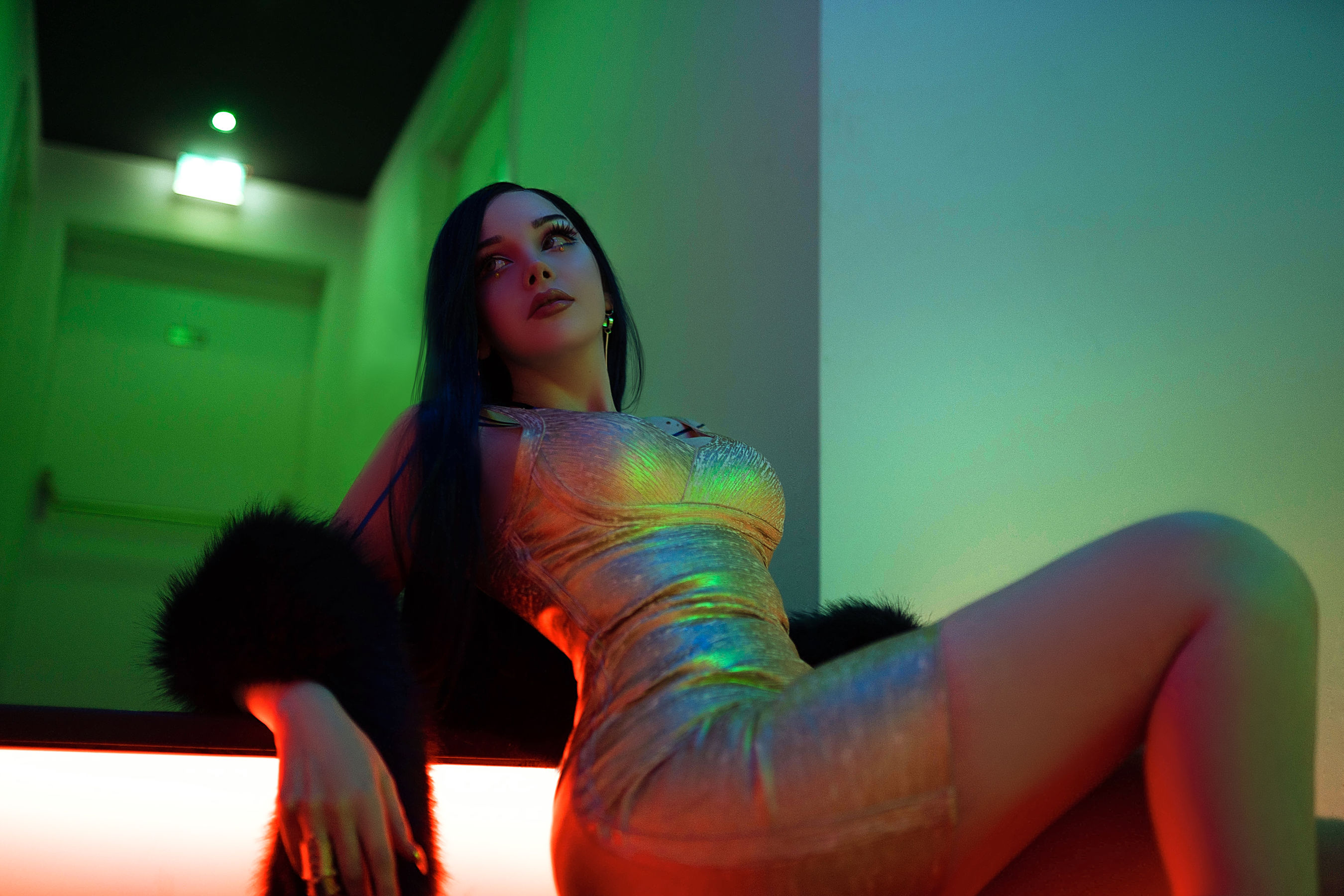 国外美女SayaTheFox – Cyberpunk Dress Cosplay-第10张