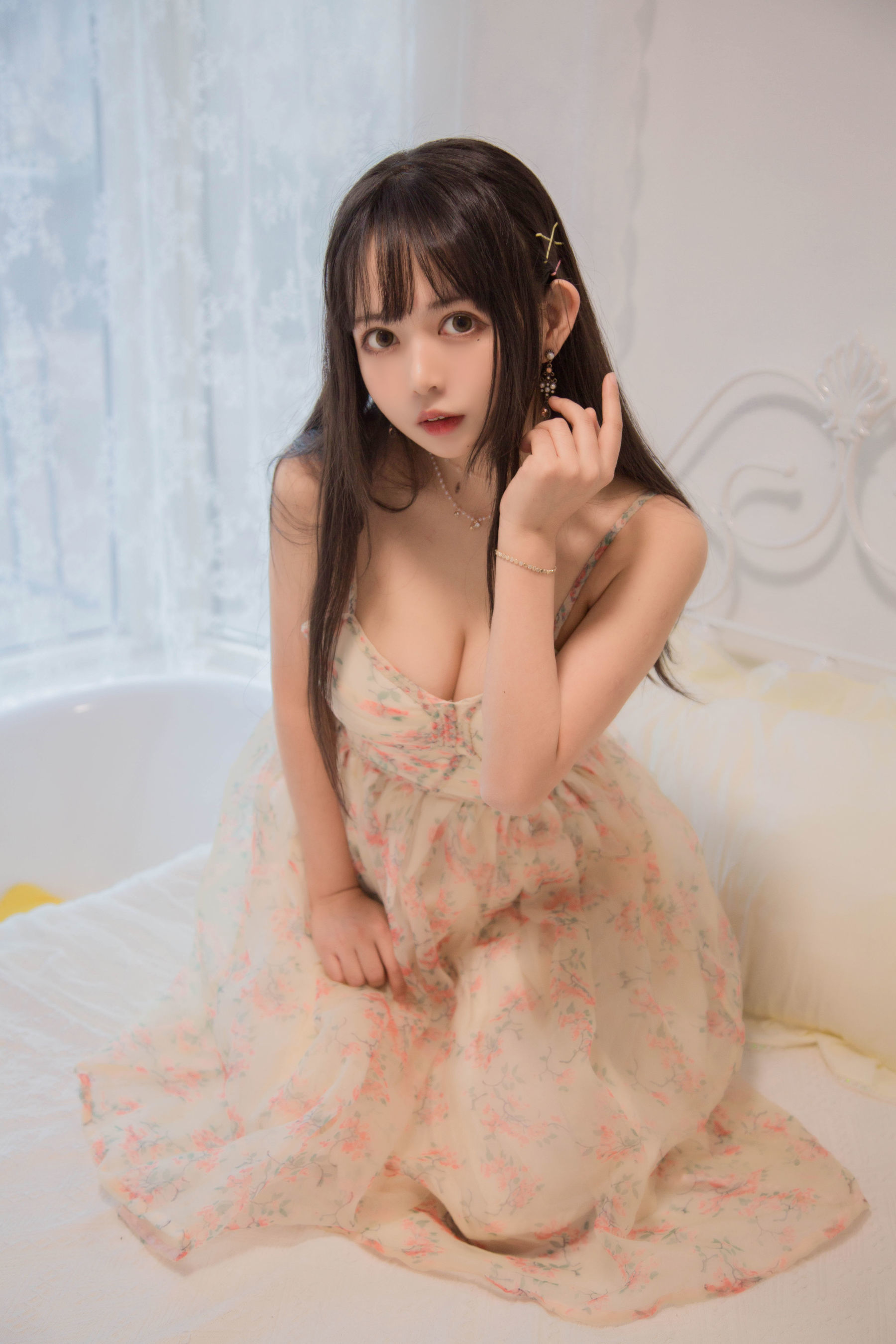 大眼萌妹黑猫猫OvO good morning + good night Cosplay-第2张