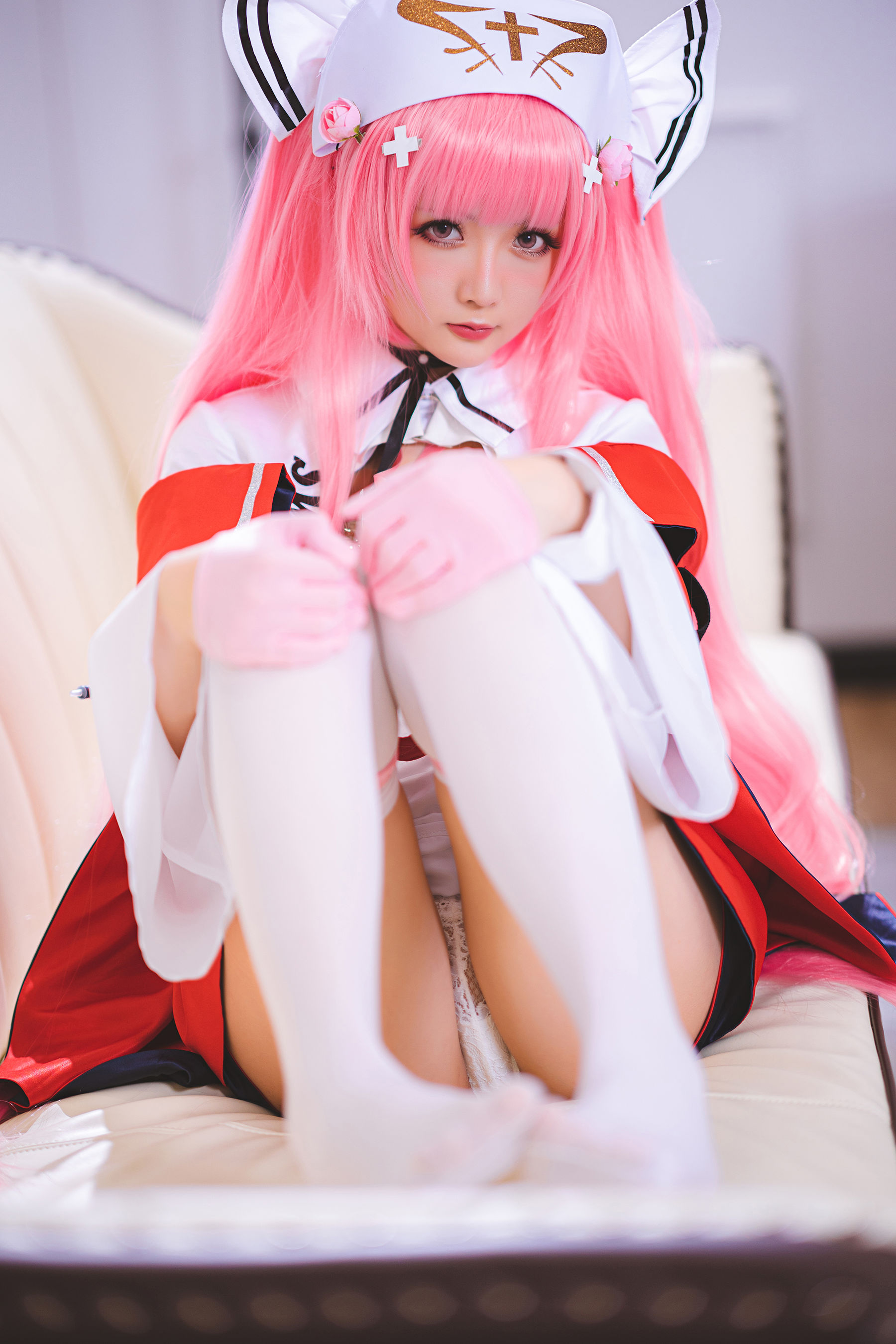 Coser小姐姐星之迟迟 – R-Maid《英仙座护士》 Cosplay-第3张