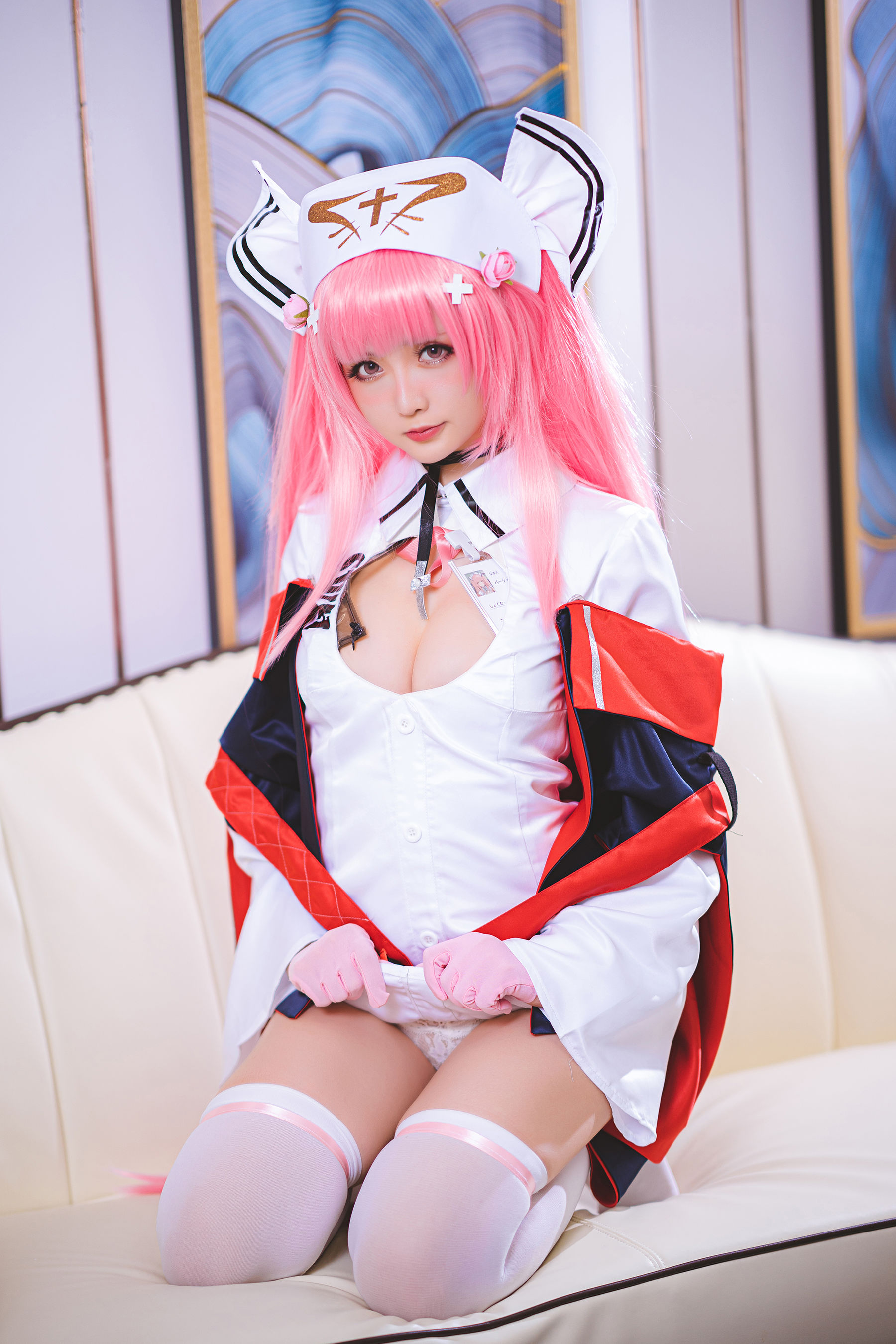 Coser小姐姐星之迟迟 – R-Maid《英仙座护士》 Cosplay-第6张