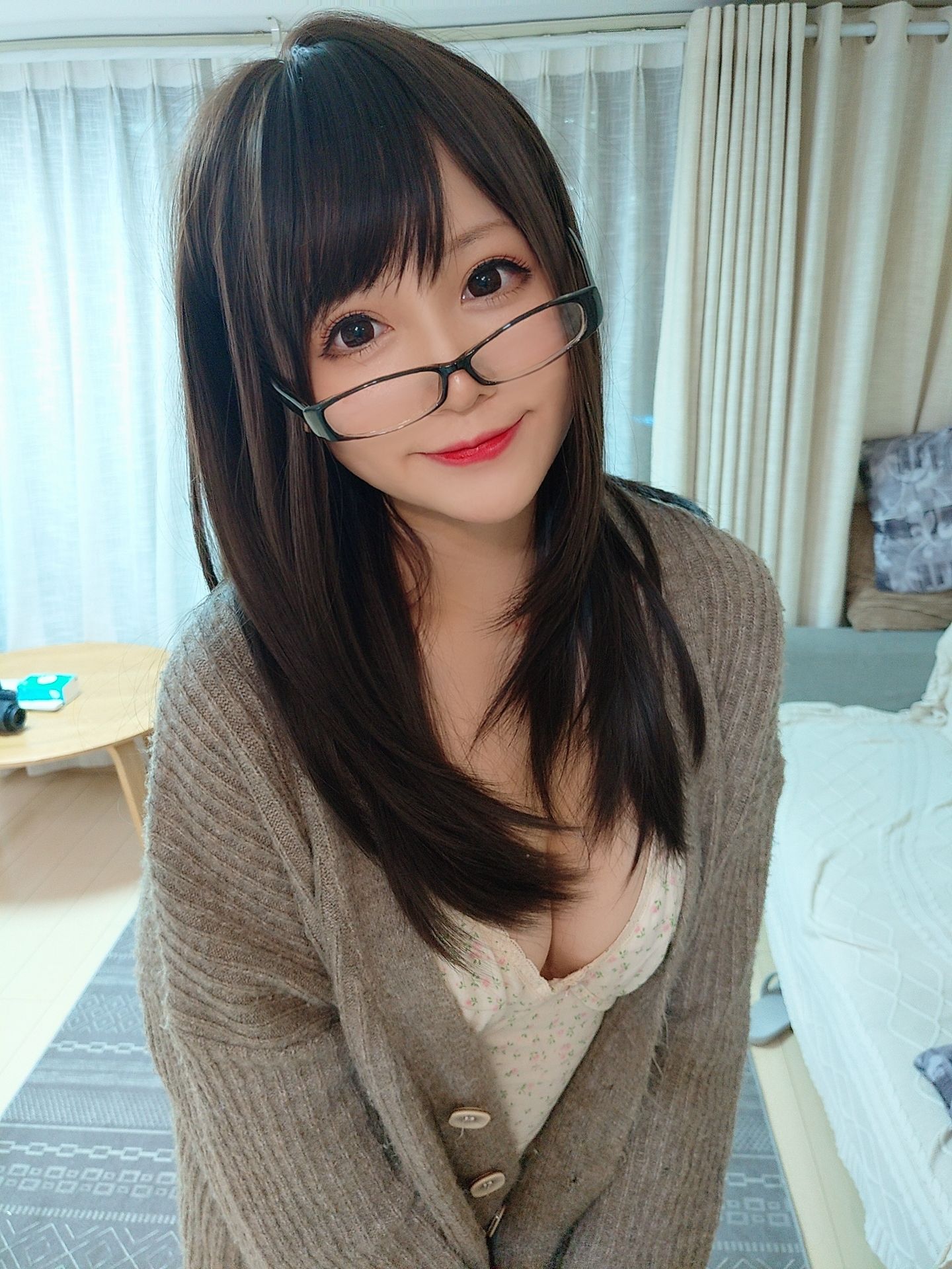 萌妹子Nyako喵子 – 妄想彼女との同棲生活 之 2组居家睡衣系列 Cosplay-第1张