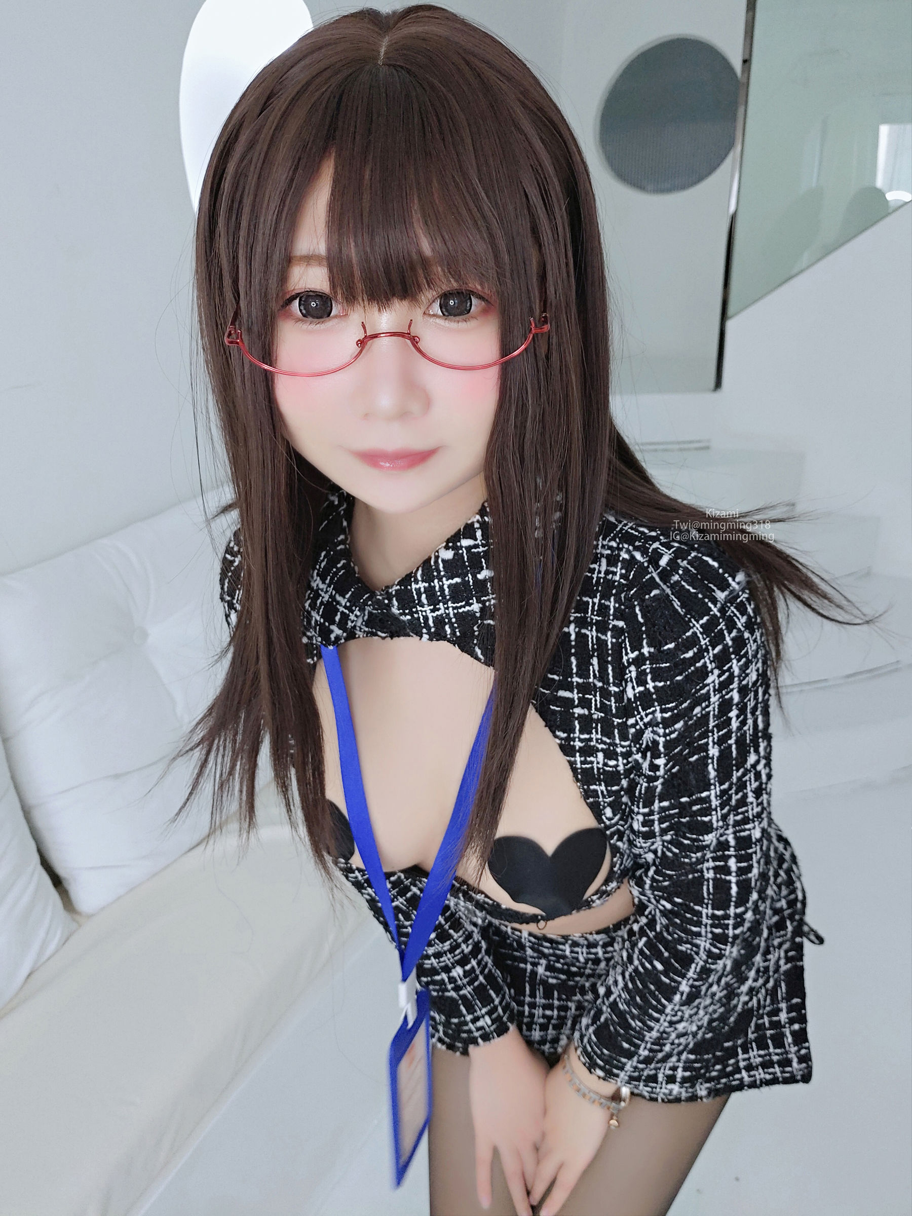 [銘銘Kizami] fantia 2021-12-15 新职员，请多关照 Cosplay-第16张