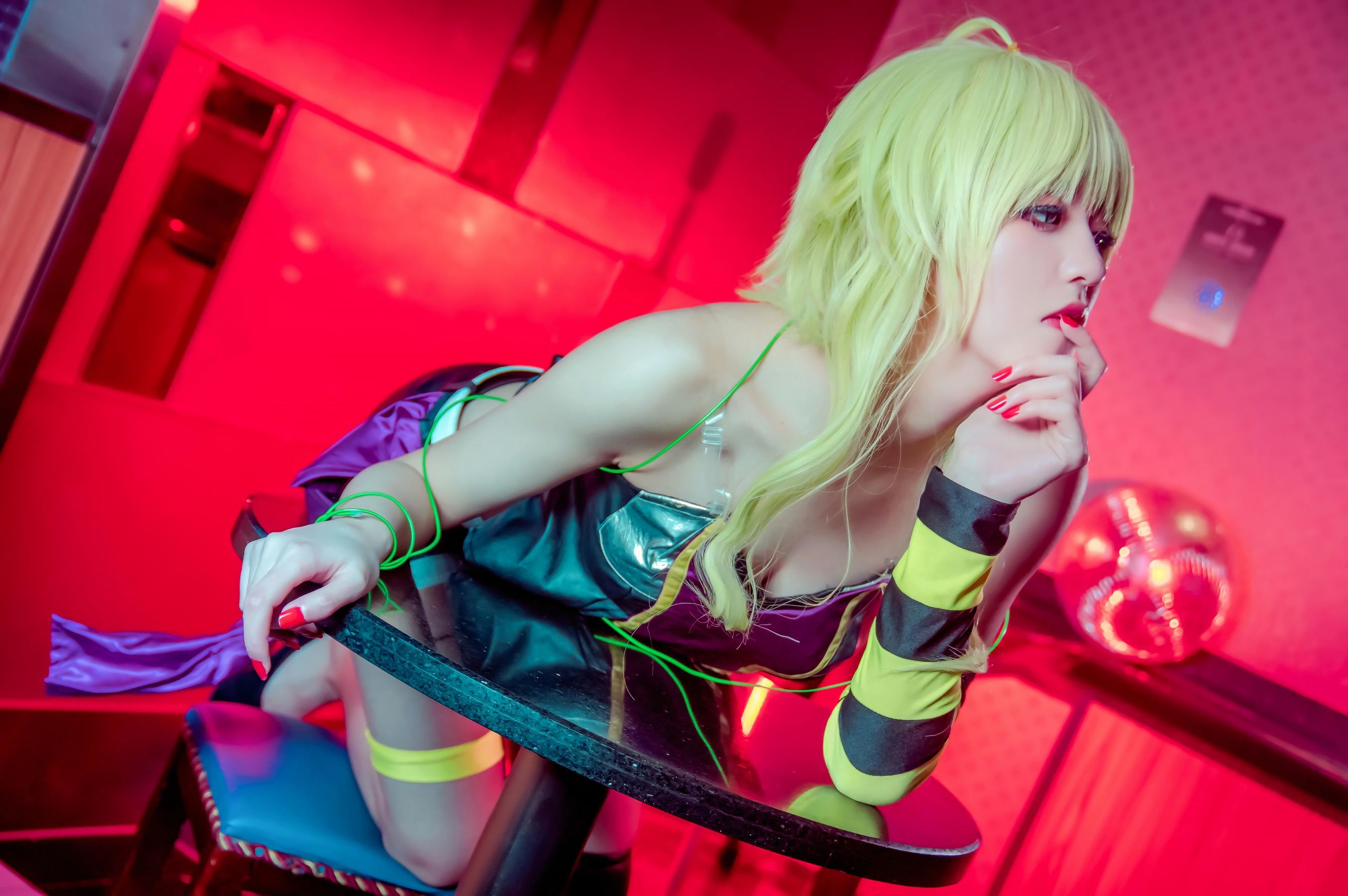 Coser__KETTOE – V家 GUMI Cosplay-第1张