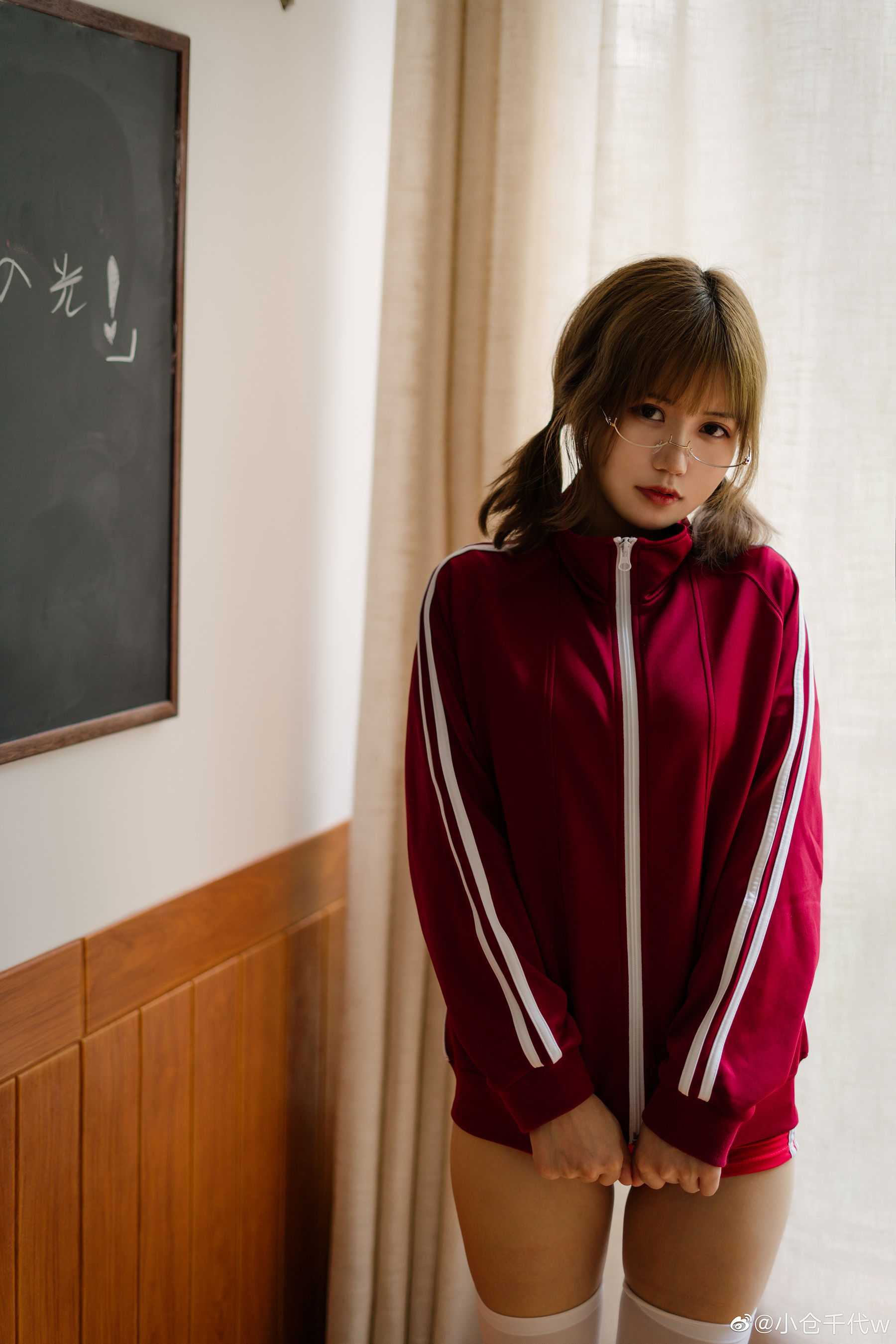 动漫博主小仓千代w – 运动服 Cosplay-第4张