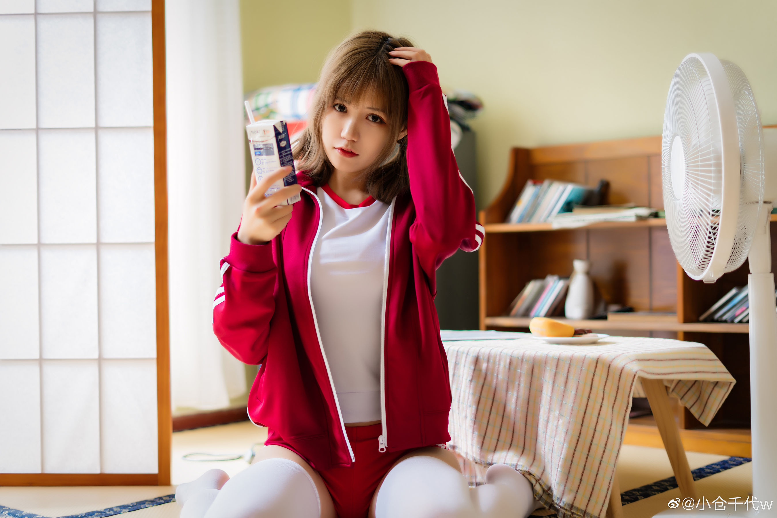 动漫博主小仓千代w – 运动服 Cosplay-第5张