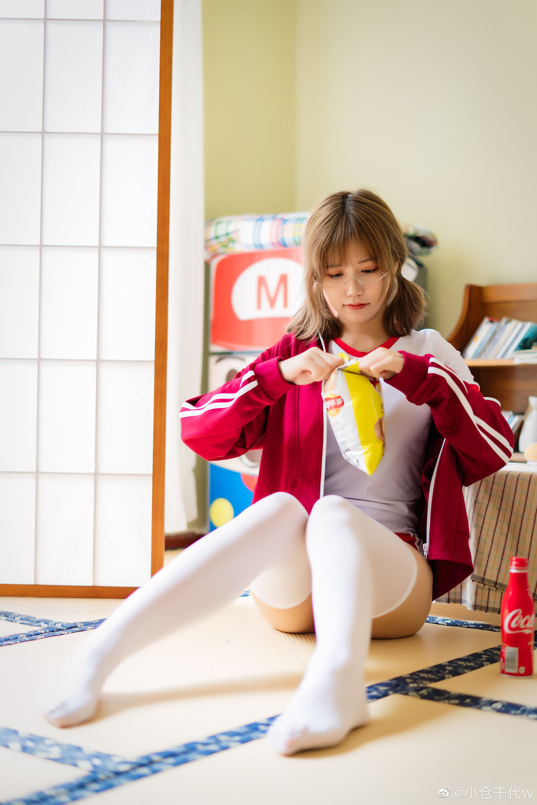 动漫博主小仓千代w – 运动服 Cosplay-第7张