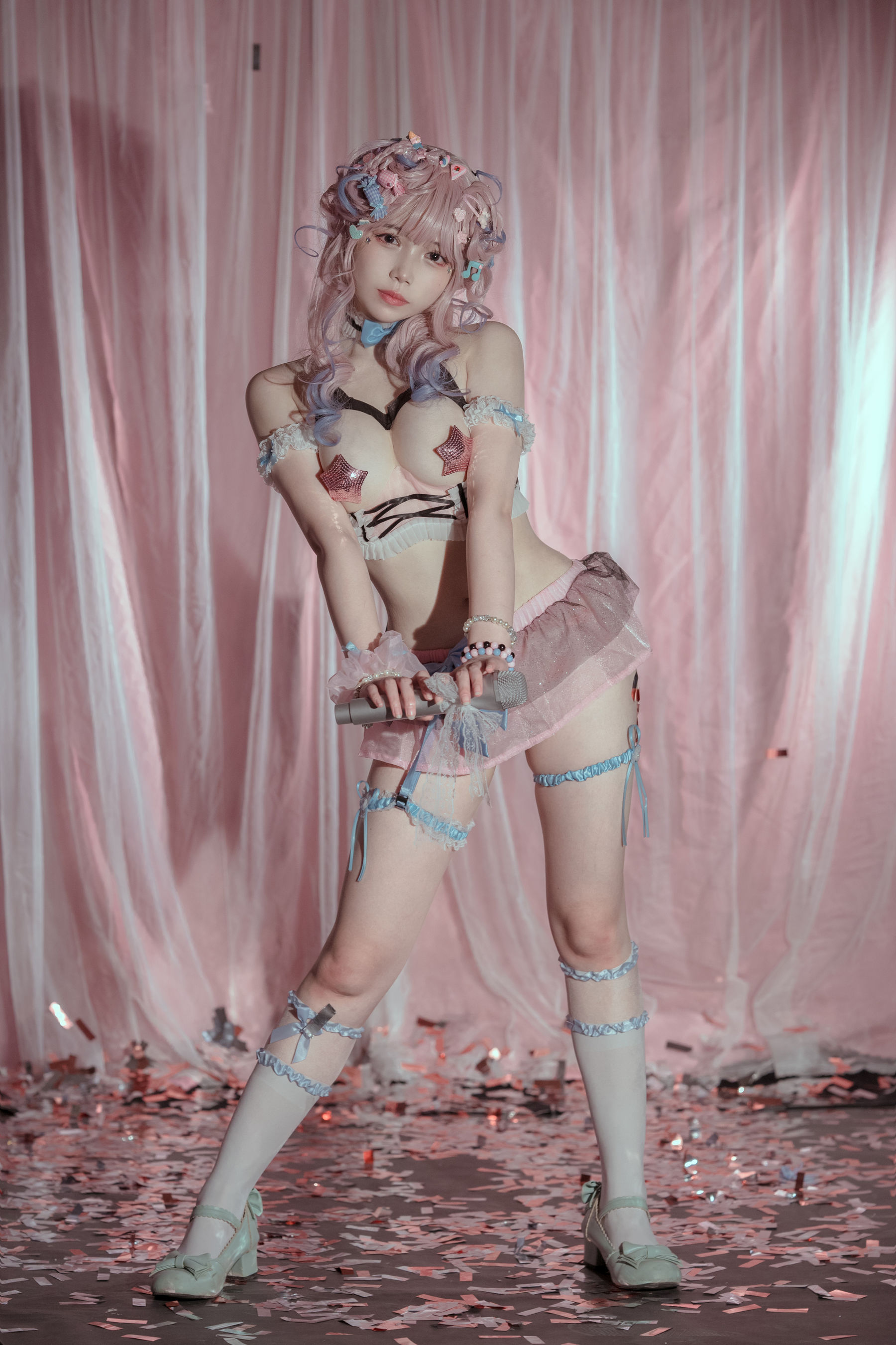 七月喵子 – 爱豆 Cosplay-第1张