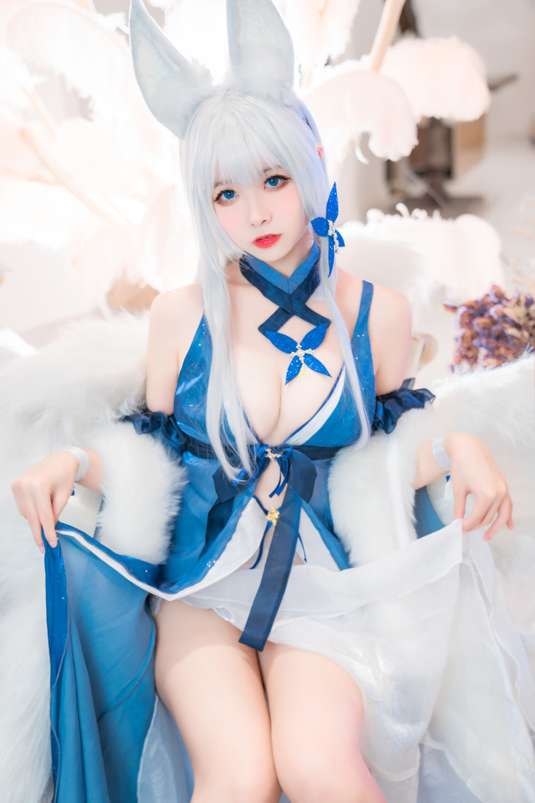 微博妹子Momoko葵葵 – 信浓礼服 Cosplay-第1张