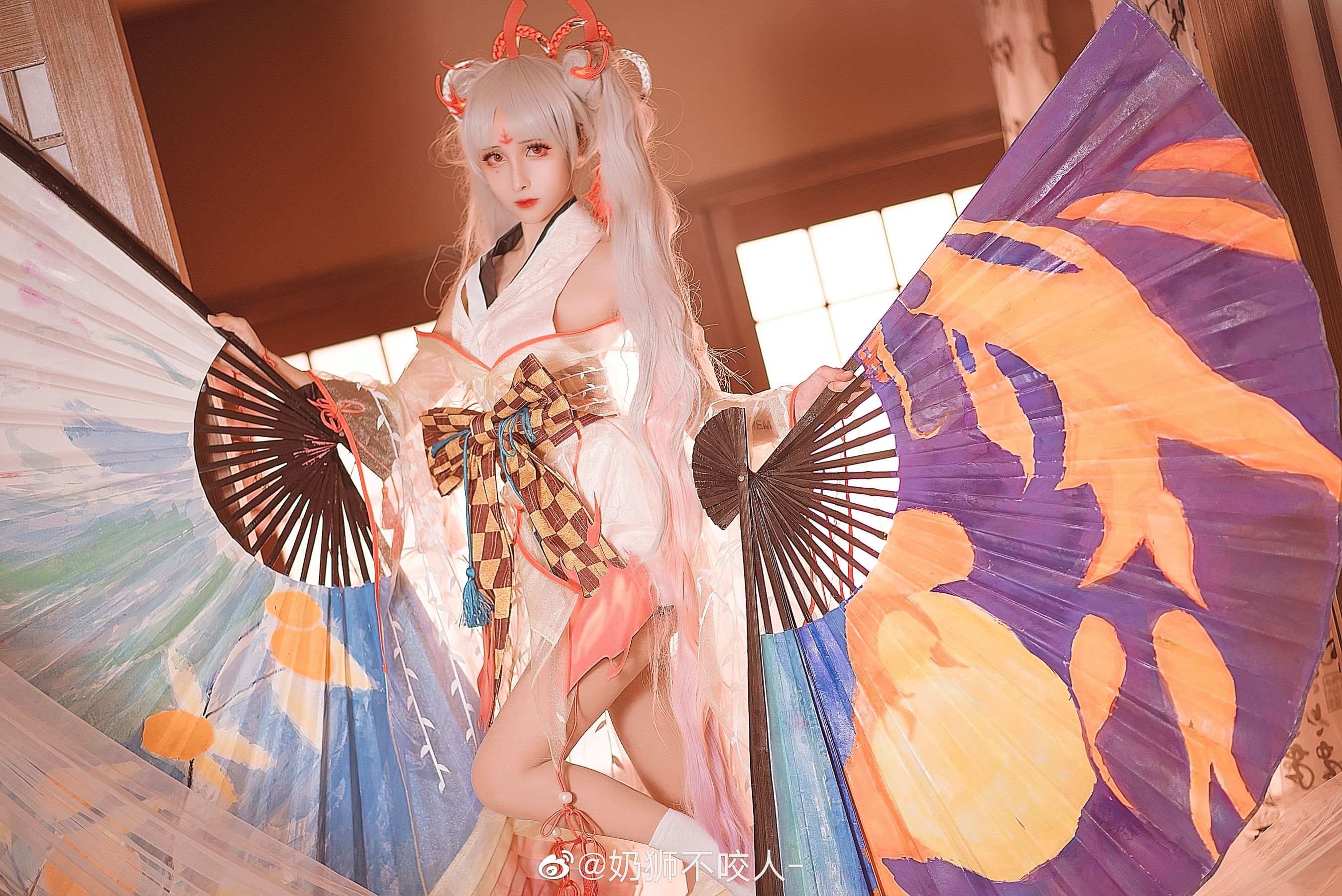 奶狮不咬人 – 不知火 Cosplay-第6张