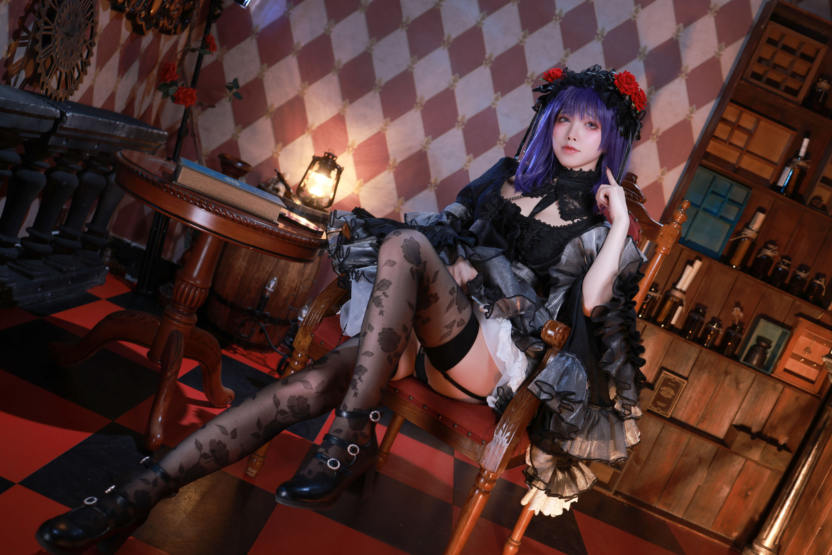 动漫博主水淼aqua – 黑江雫 Cosplay-第1张