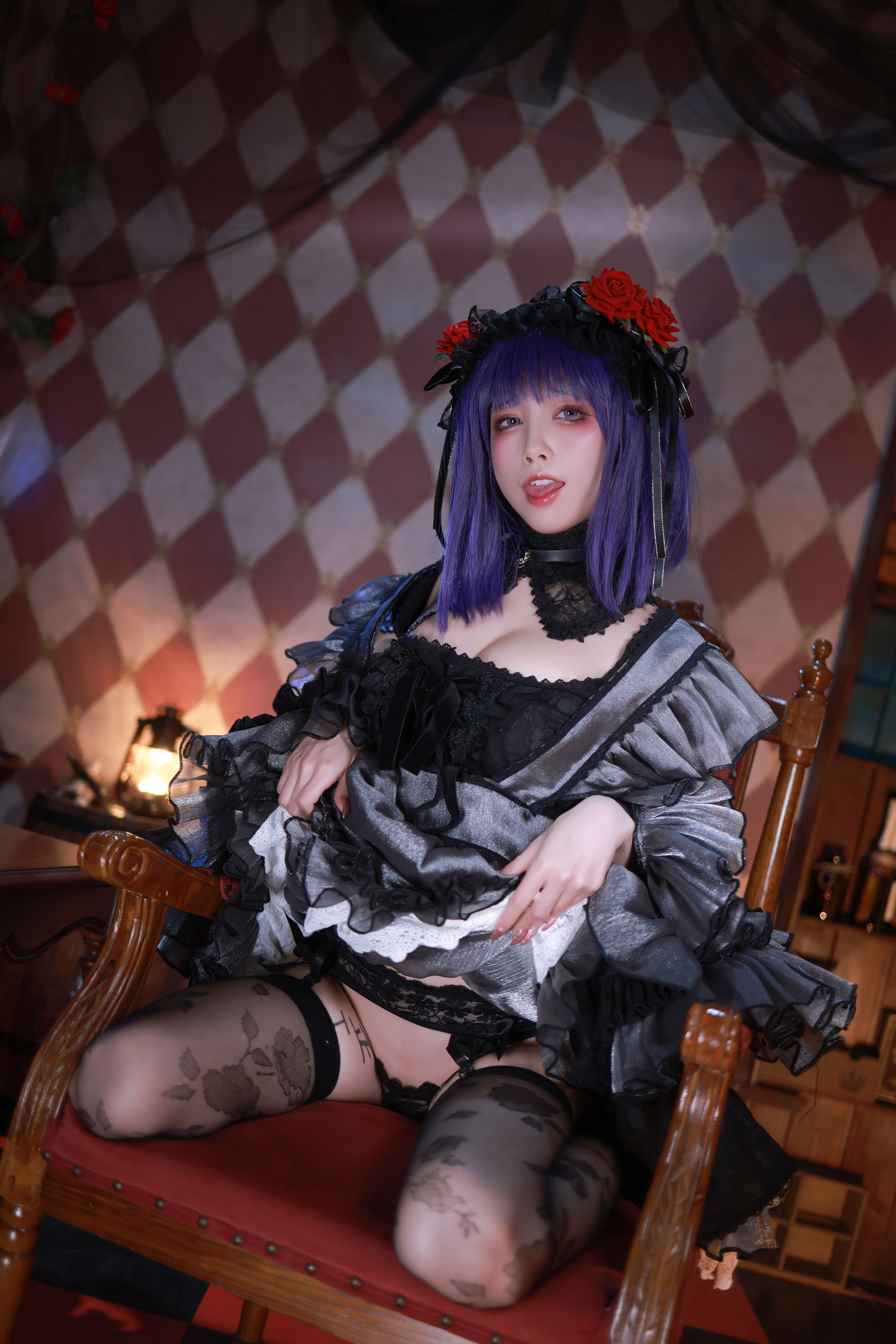 动漫博主水淼aqua – 黑江雫 Cosplay-第6张
