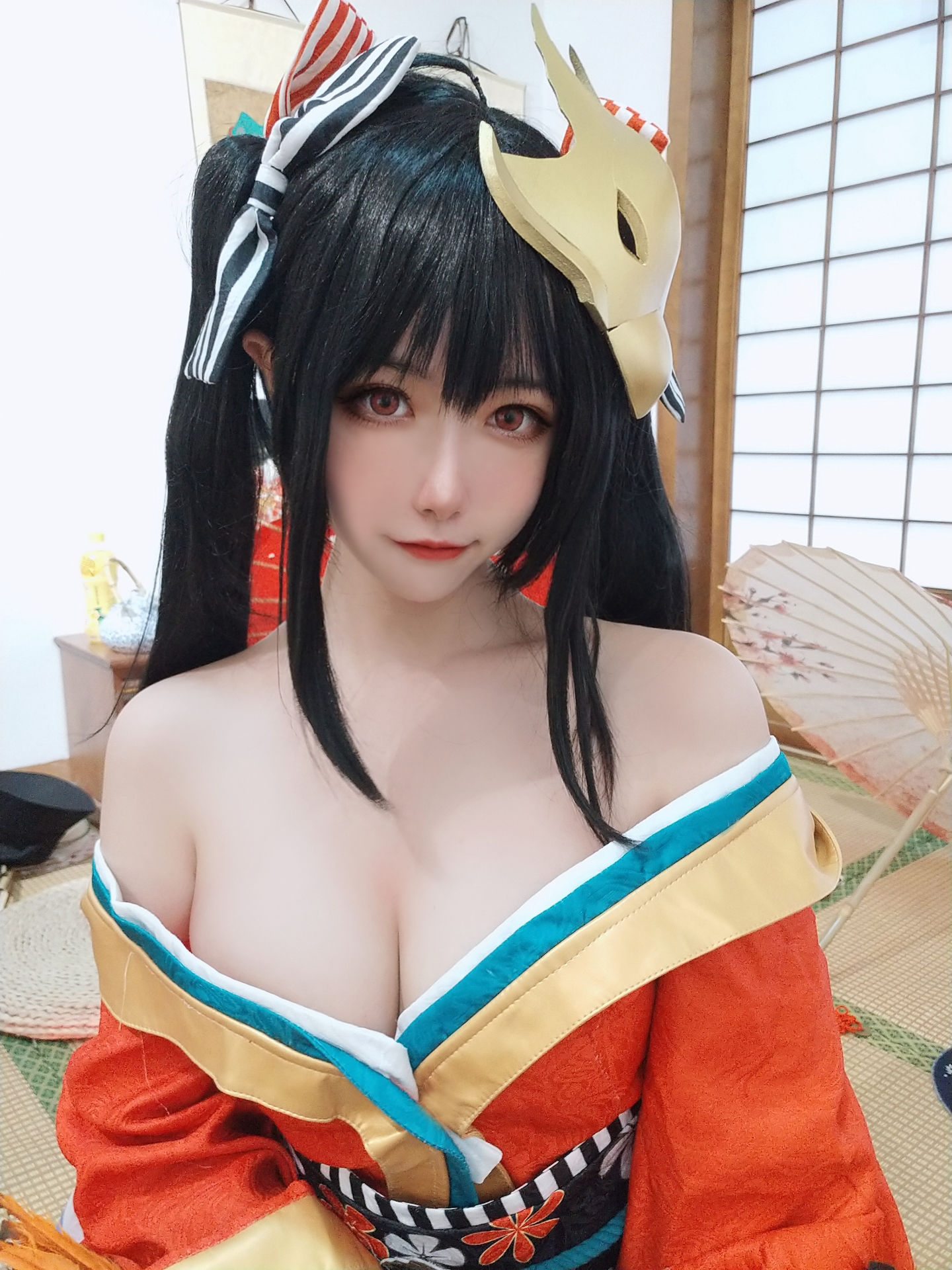 微博妹子Momoko葵葵 – 大凤之自拍 Cosplay-第1张