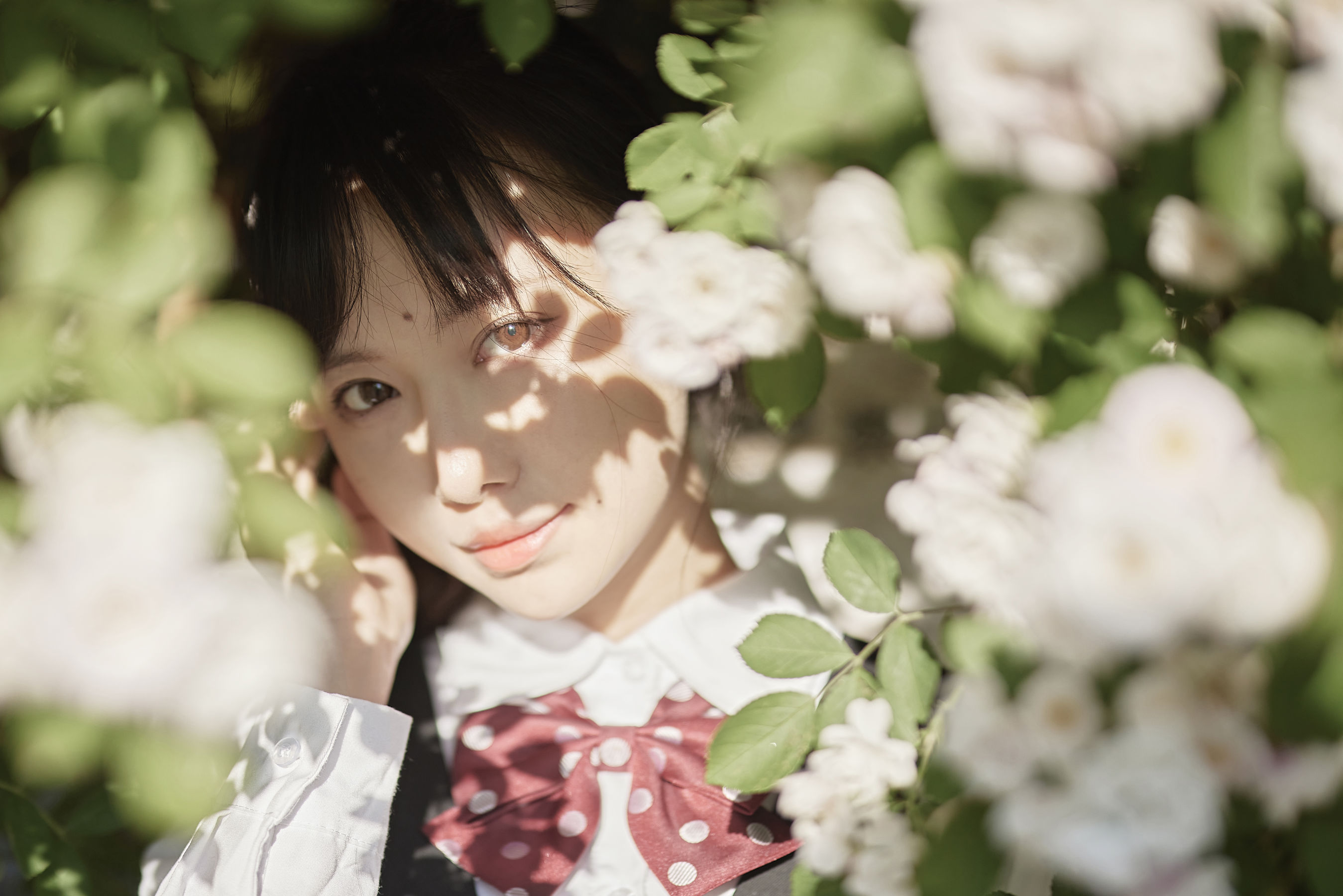 Shika小鹿鹿 – 蔷薇JK Cosplay-第2张