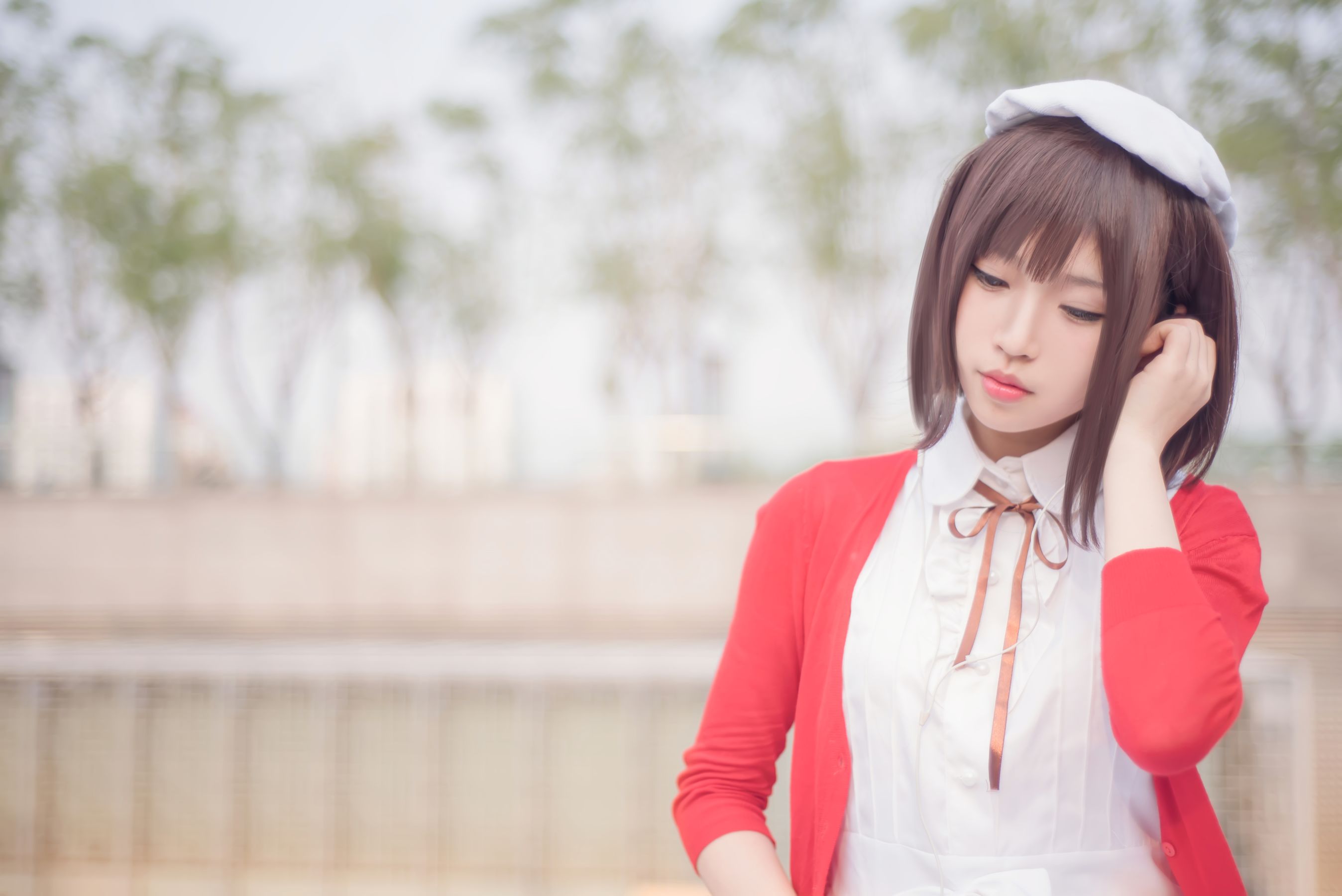 萌妹白易子教主 – 加藤惠 Cosplay-第1张