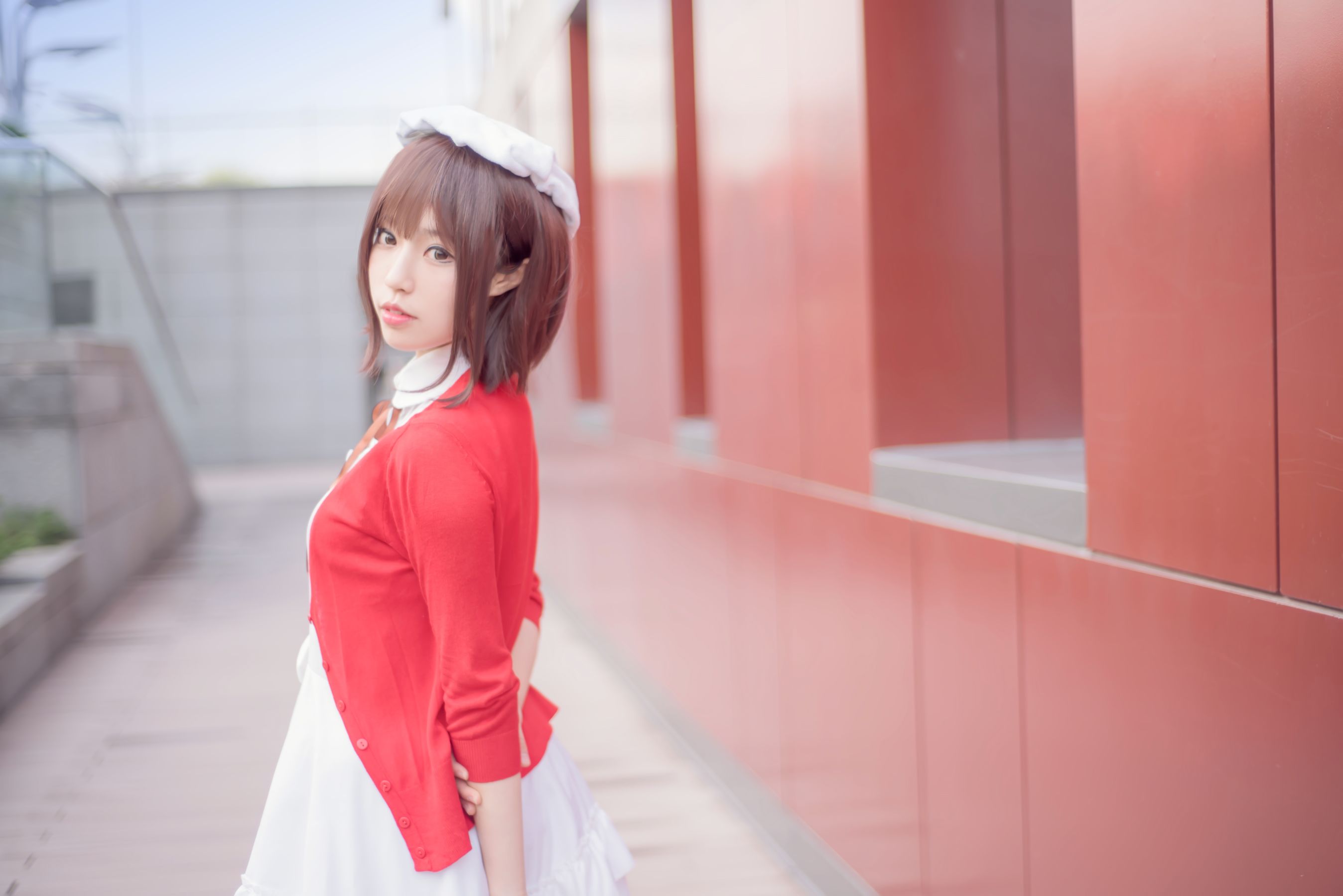 萌妹白易子教主 – 加藤惠 Cosplay-第3张