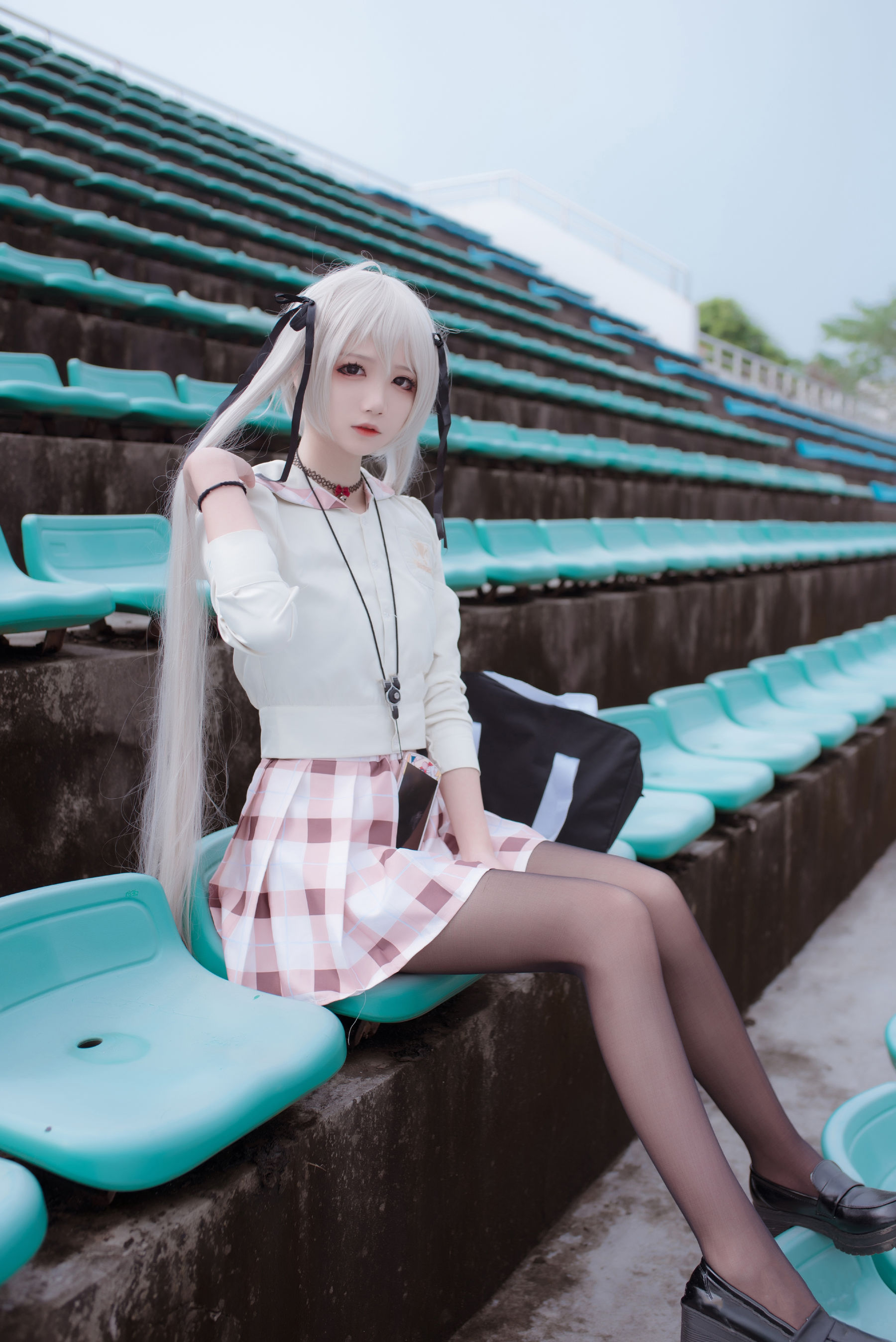 [Cosplay写真] 清纯少女五更百鬼 – 穹 Cosplay-第1张