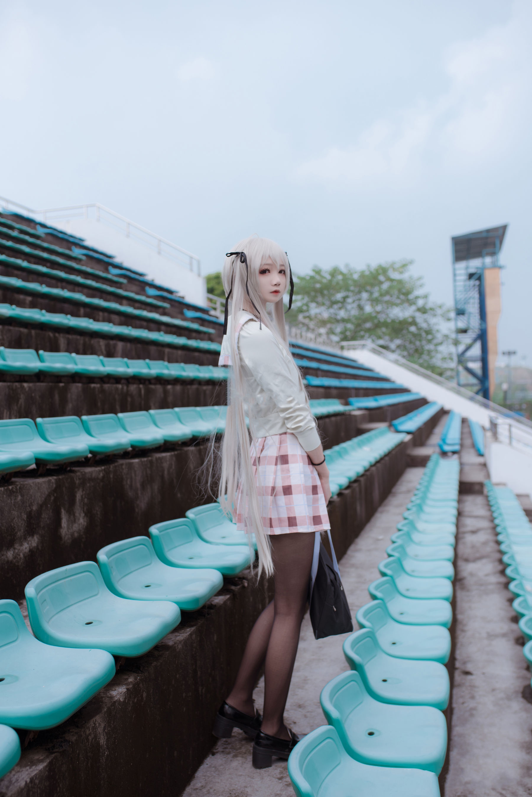 [Cosplay写真] 清纯少女五更百鬼 – 穹 Cosplay-第6张