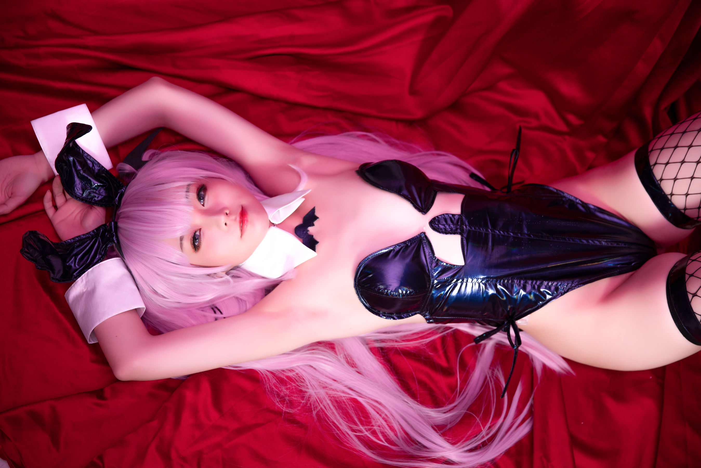 动漫博主G44不会受伤 – 露露姆兔女郎 Cosplay-第4张