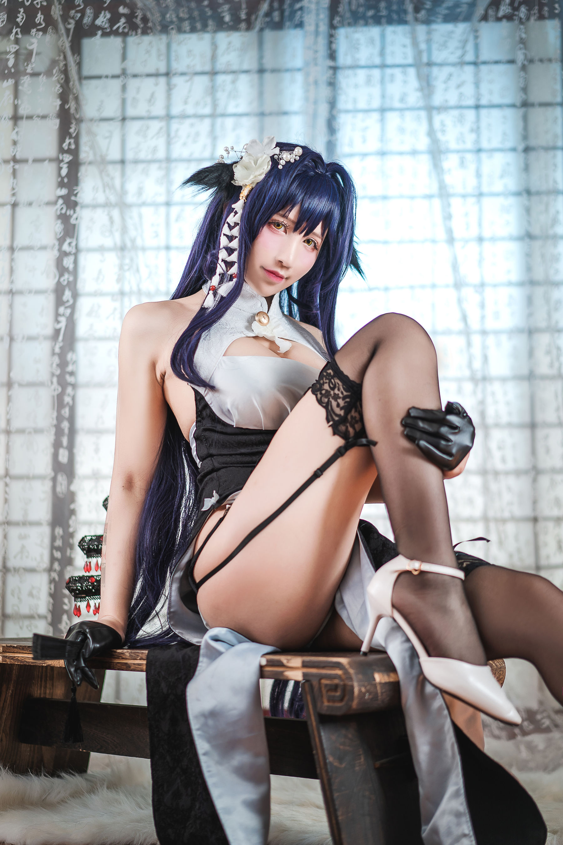 动漫博主九曲Jean – 吾妻旗袍 Cosplay-第4张
