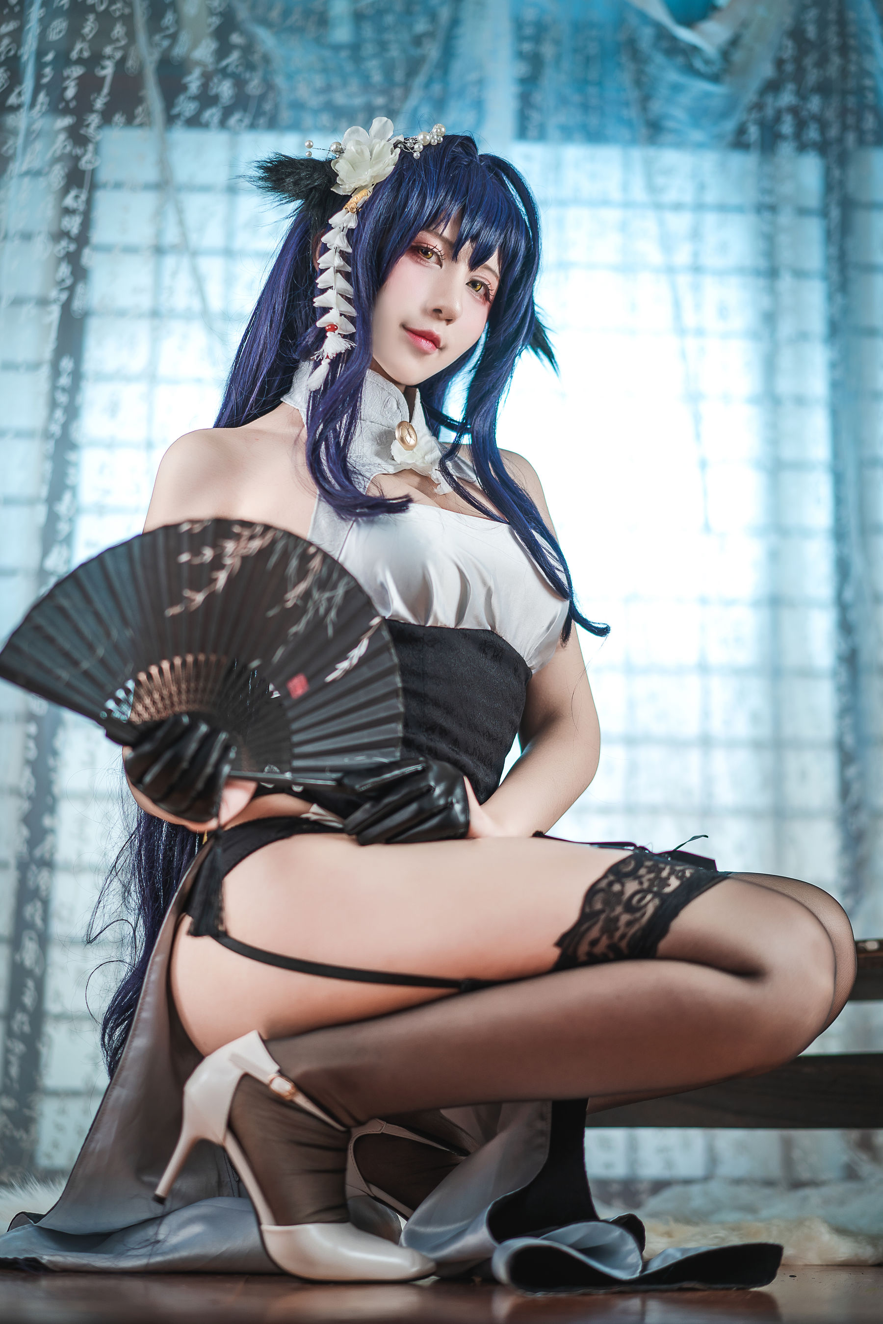 动漫博主九曲Jean – 吾妻旗袍 Cosplay-第6张