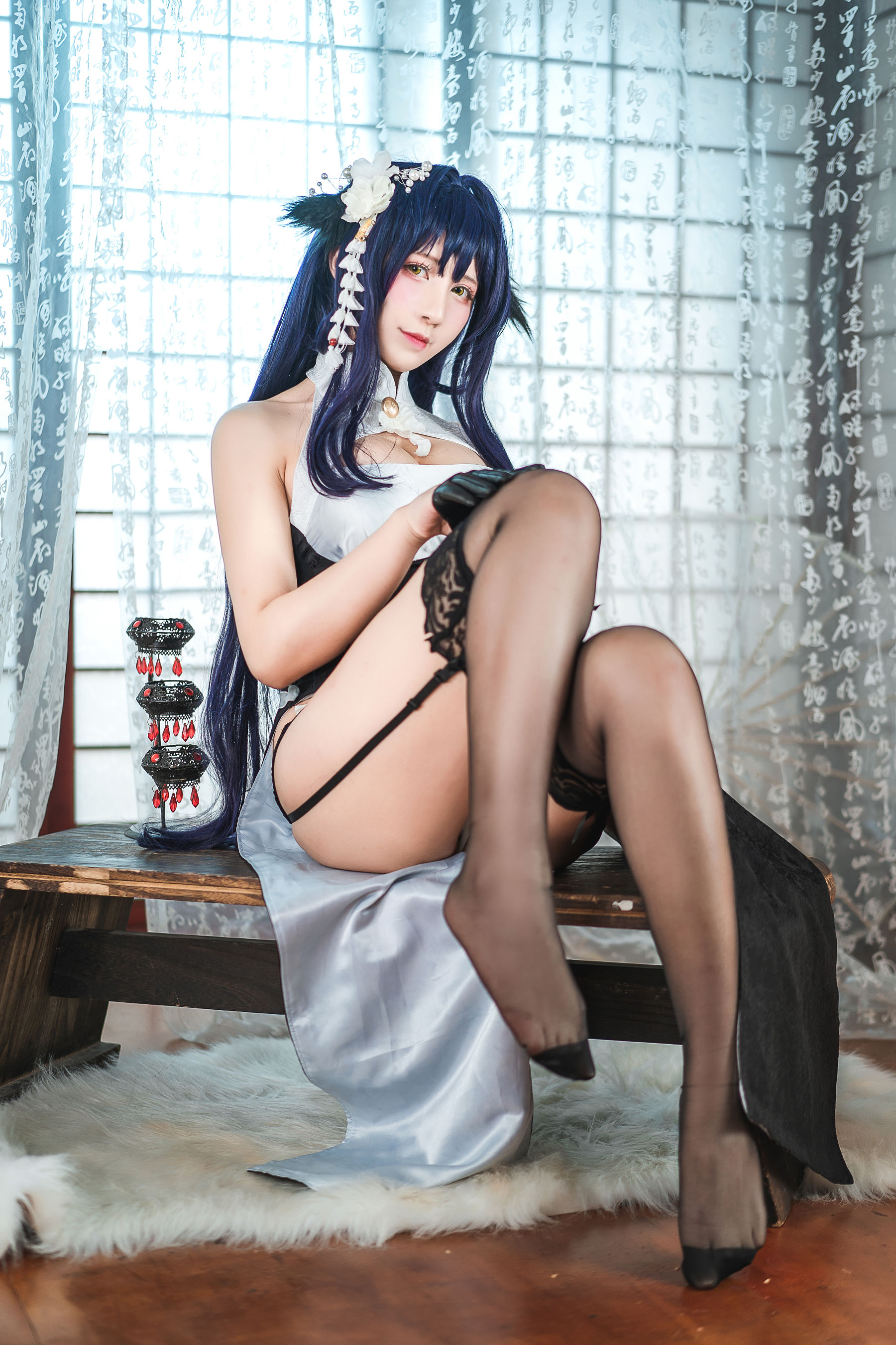 动漫博主九曲Jean – 吾妻旗袍 Cosplay-第7张
