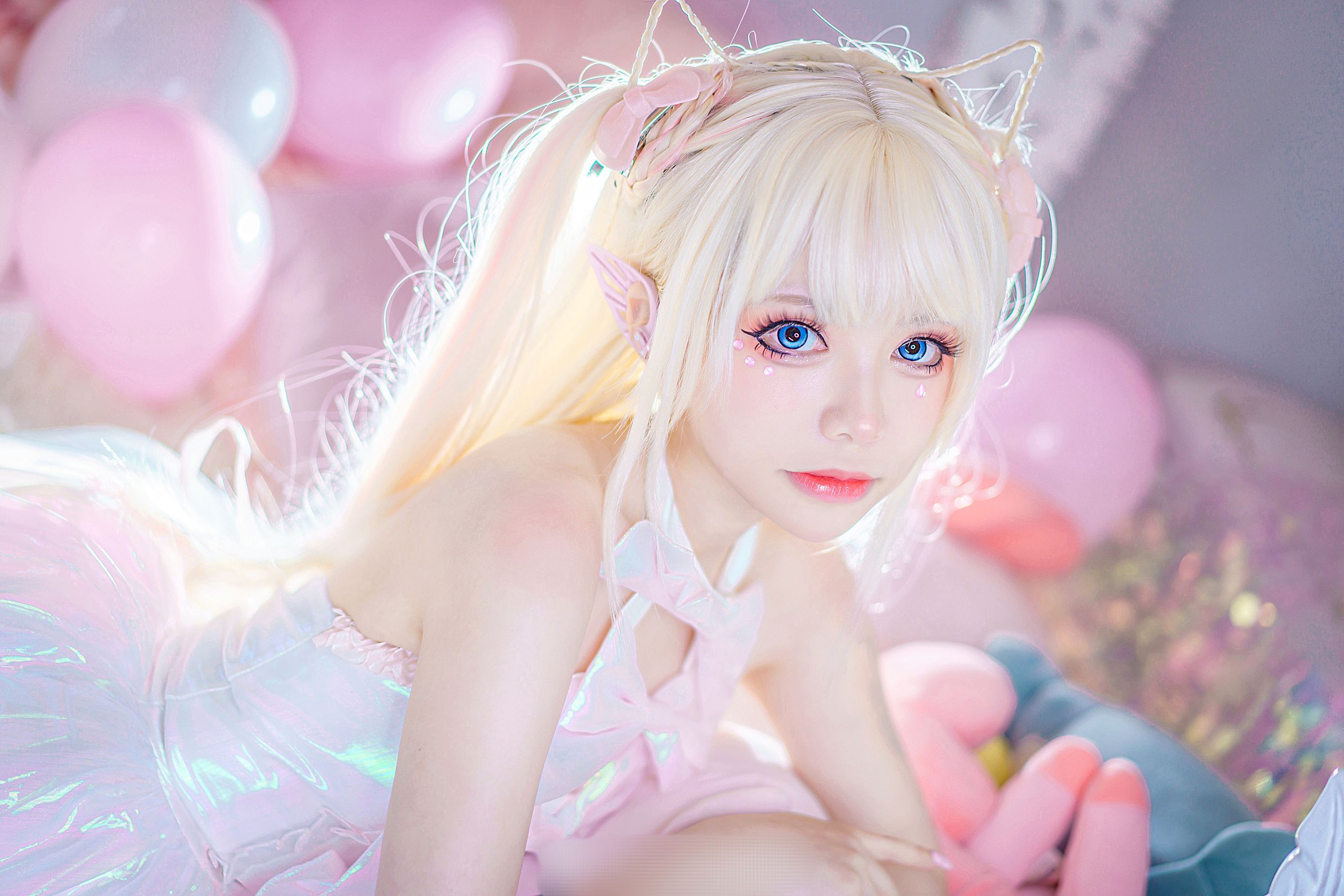 六二二同学 – 精灵少女 Cosplay-第3张