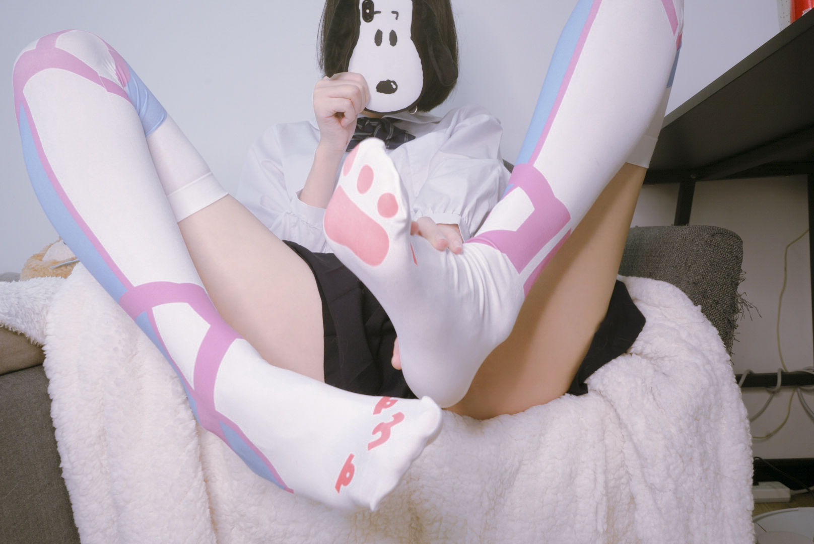 萌妹子眼酱大魔王w – D.VA Cosplay-第2张