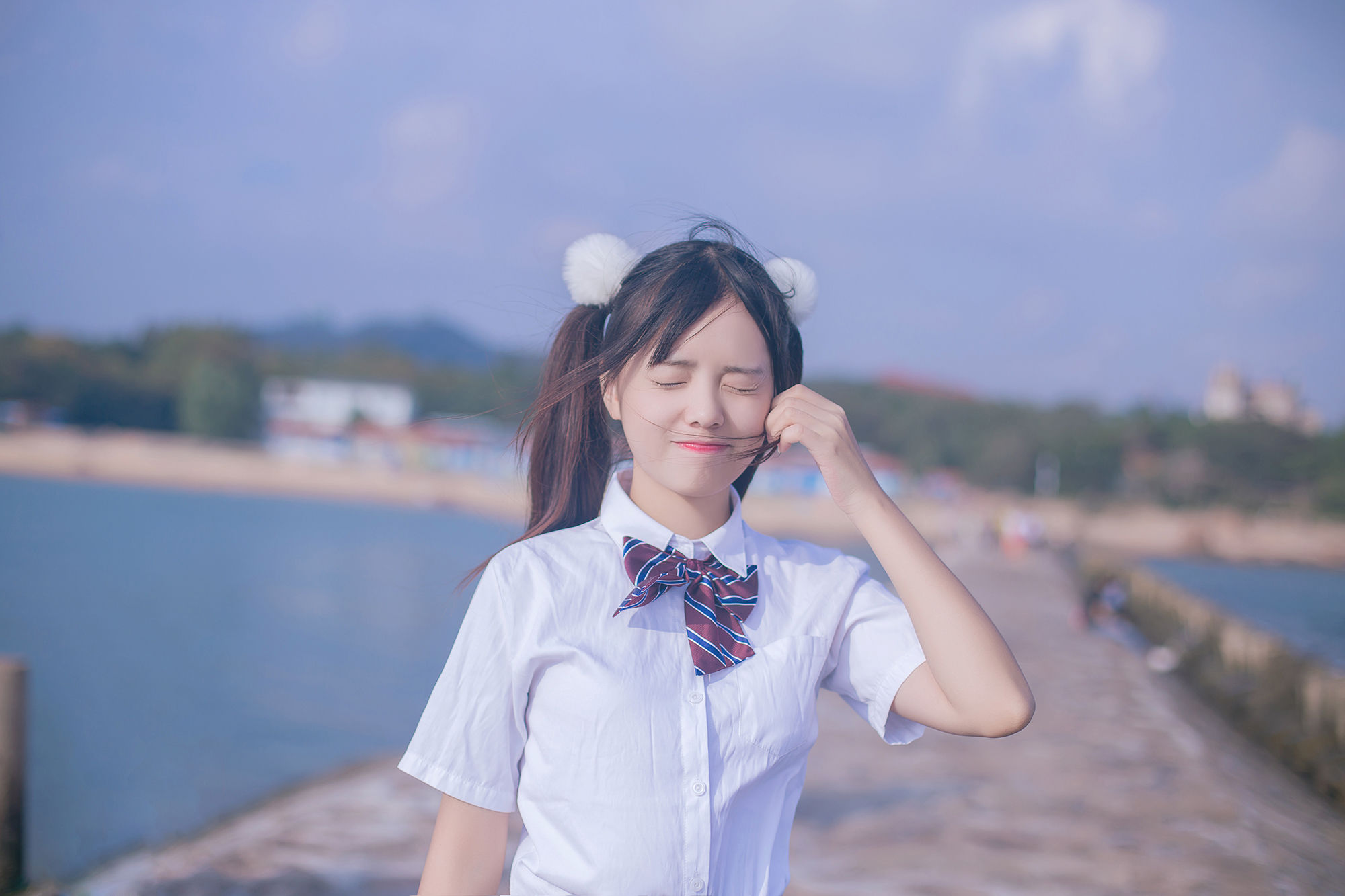 萌系小野妹子w 我的双马尾女友 Cosplay-第5张