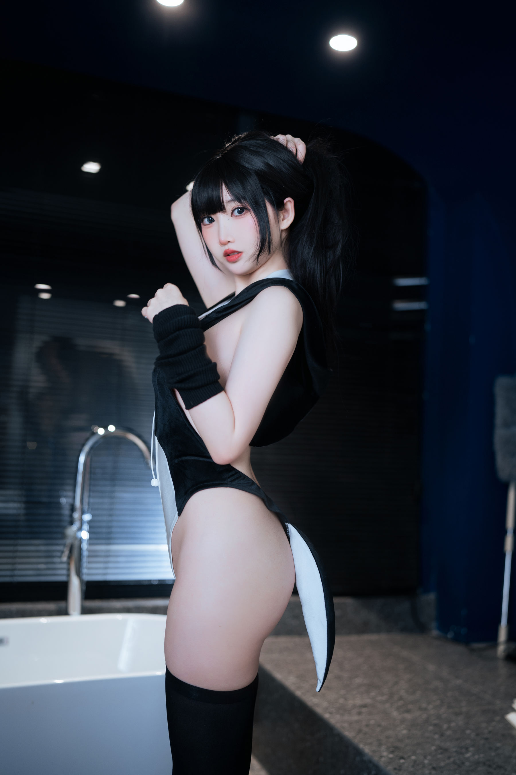 可爱人气Coser面饼仙儿 – 大虎鲸 Cosplay-第4张