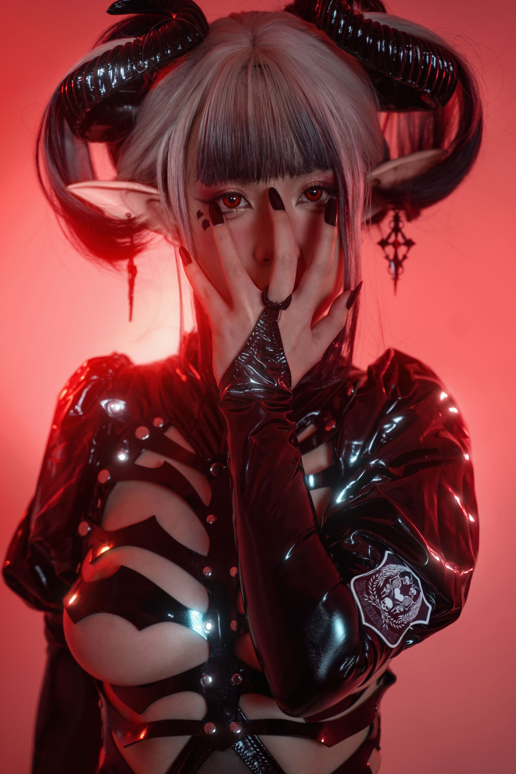 爆机少女喵小吉 – 骸骨少女 Cosplay-第2张