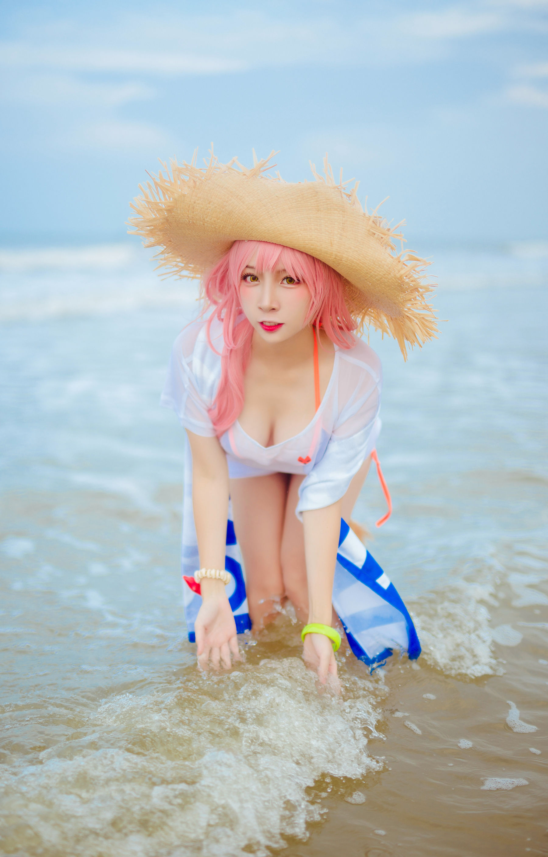 人气Coser二佐Nisa – 玉藻前 Cosplay-第2张
