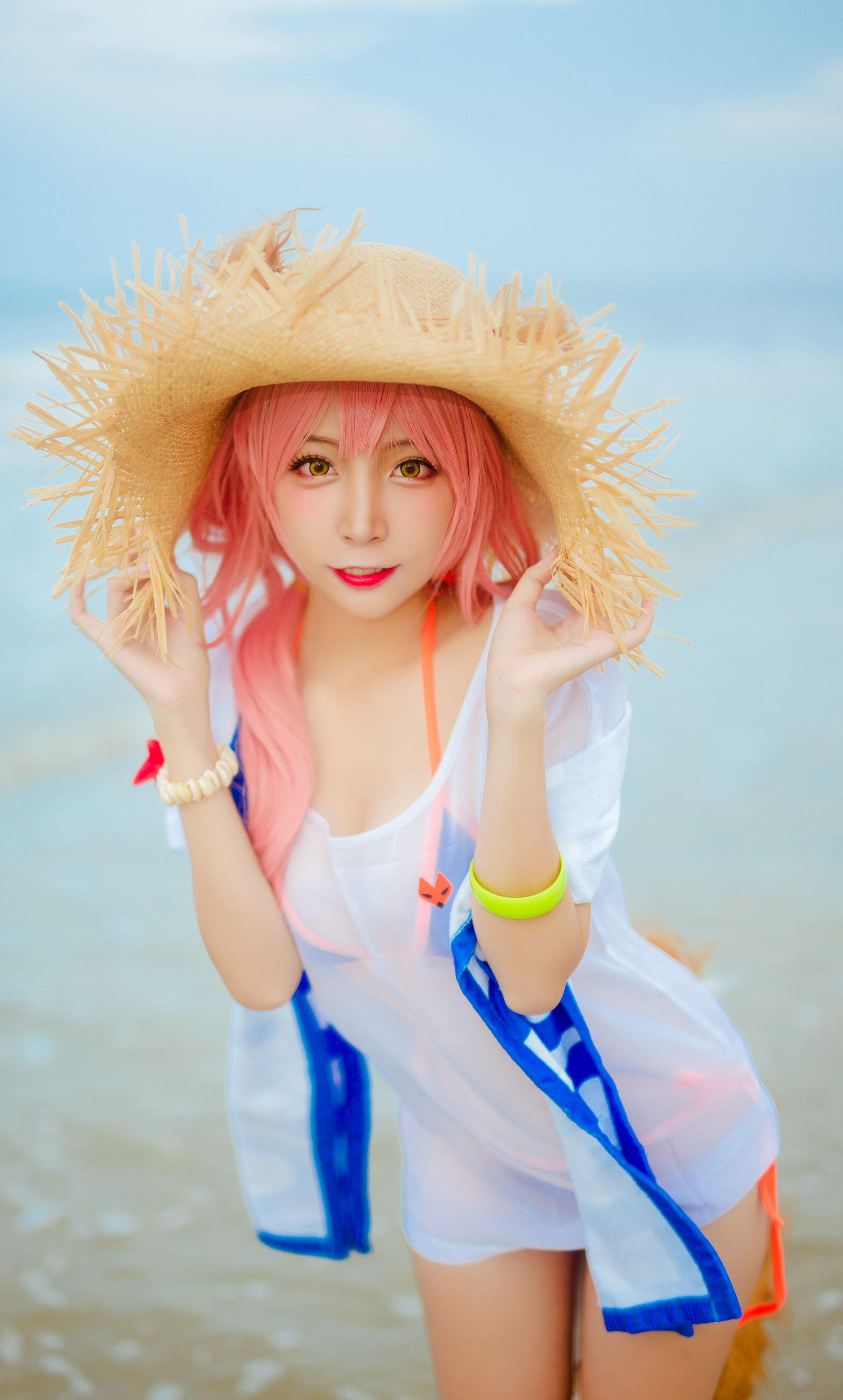 人气Coser二佐Nisa – 玉藻前 Cosplay-第4张