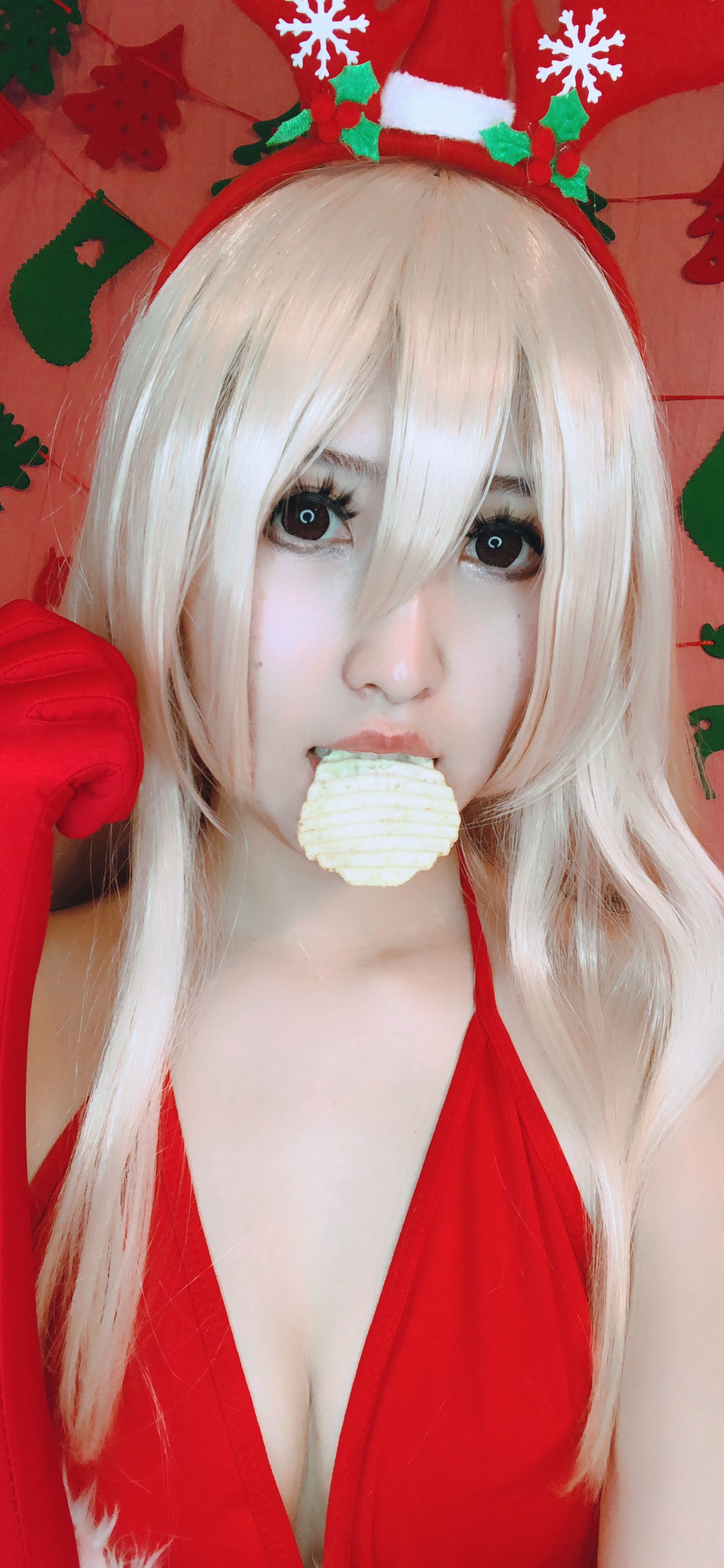 MisswarmJ – Umaru Iphone Cosplay-第3张